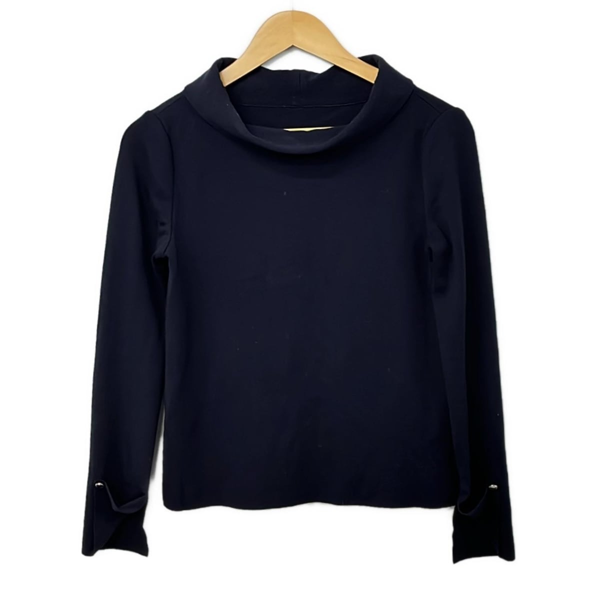 【新着】【中古】FOXEY(フォクシー) 長袖セーター タートルネック ダークネイビー