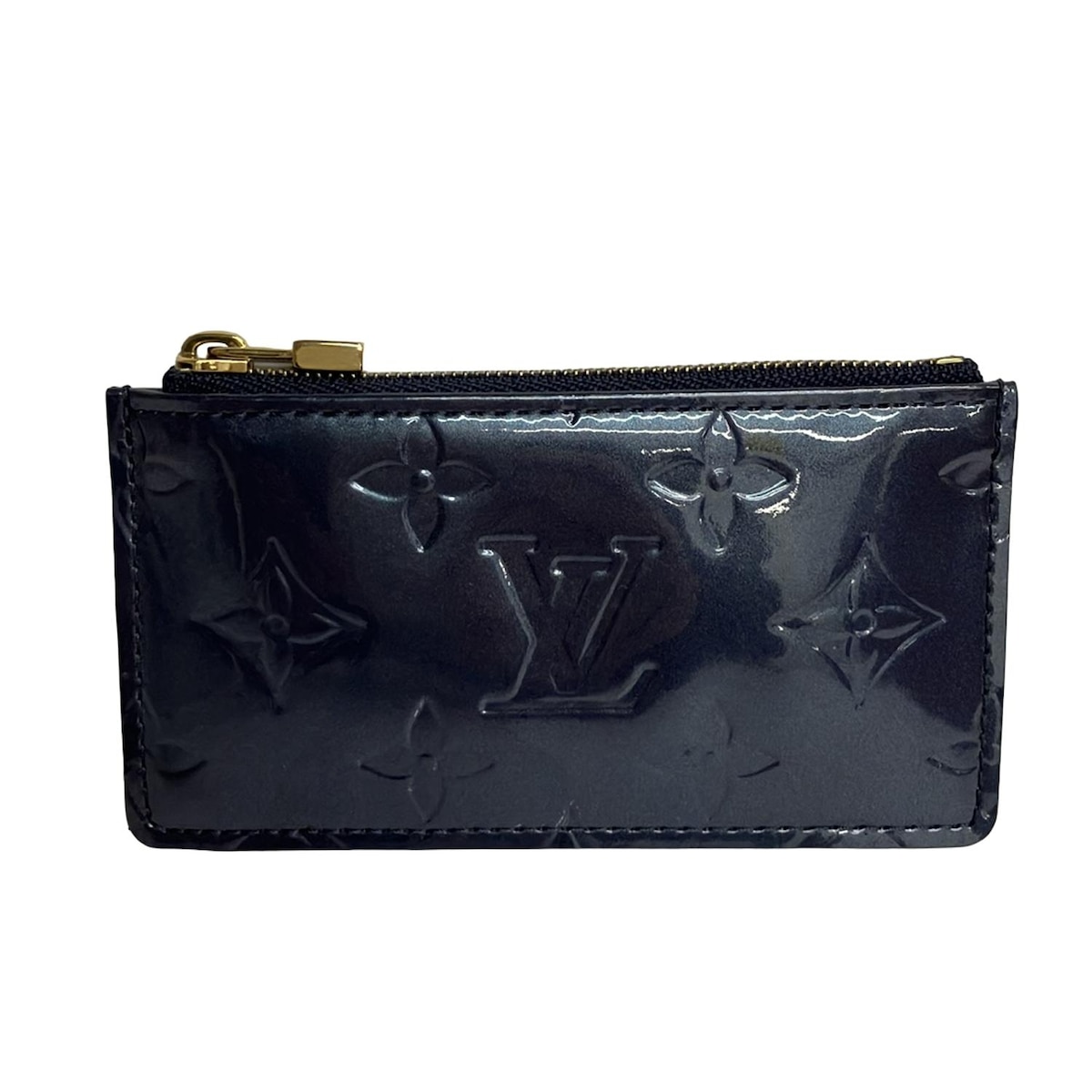 【中古】LOUIS VUITTON(ルイヴィトン) ポシェットクレ コインケース アンディゴ レザー