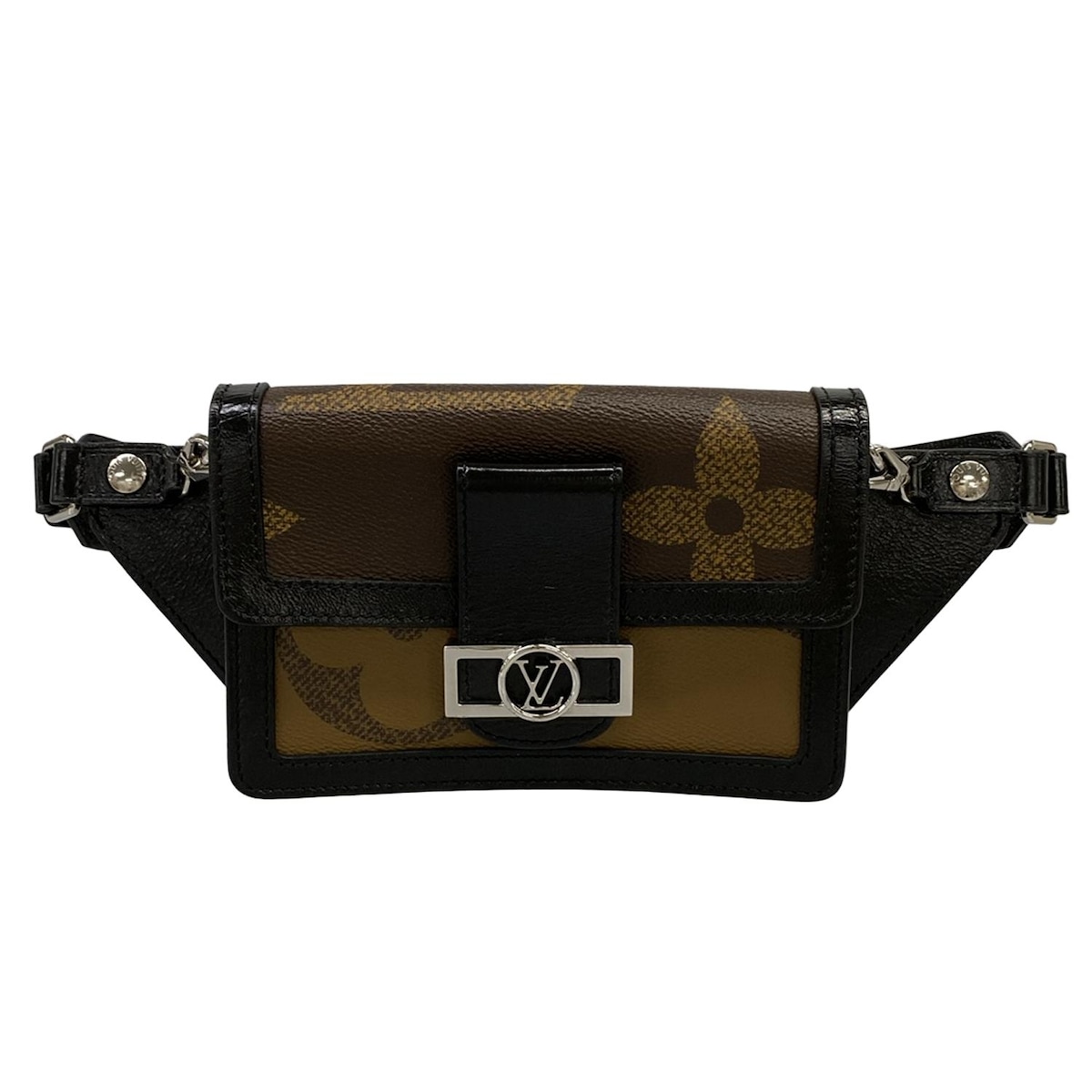 【中古】LOUIS VUITTON(ルイヴィトン) バムバッグドーフィーヌ 酉の方角合切袋 モノグラムリバース