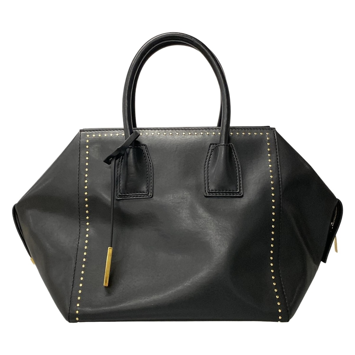 【中古】stellamccartney(ステラマッカートニー) キャベンディッシュ ハンドバック スタッズ 黒