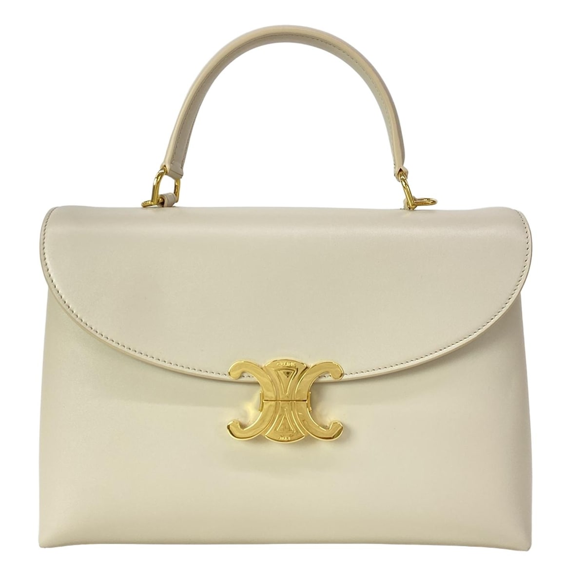 【新着】【中古】CELINE(セリーヌ) ミディアム ニノ バッグ ハンドバッグ ベージュ