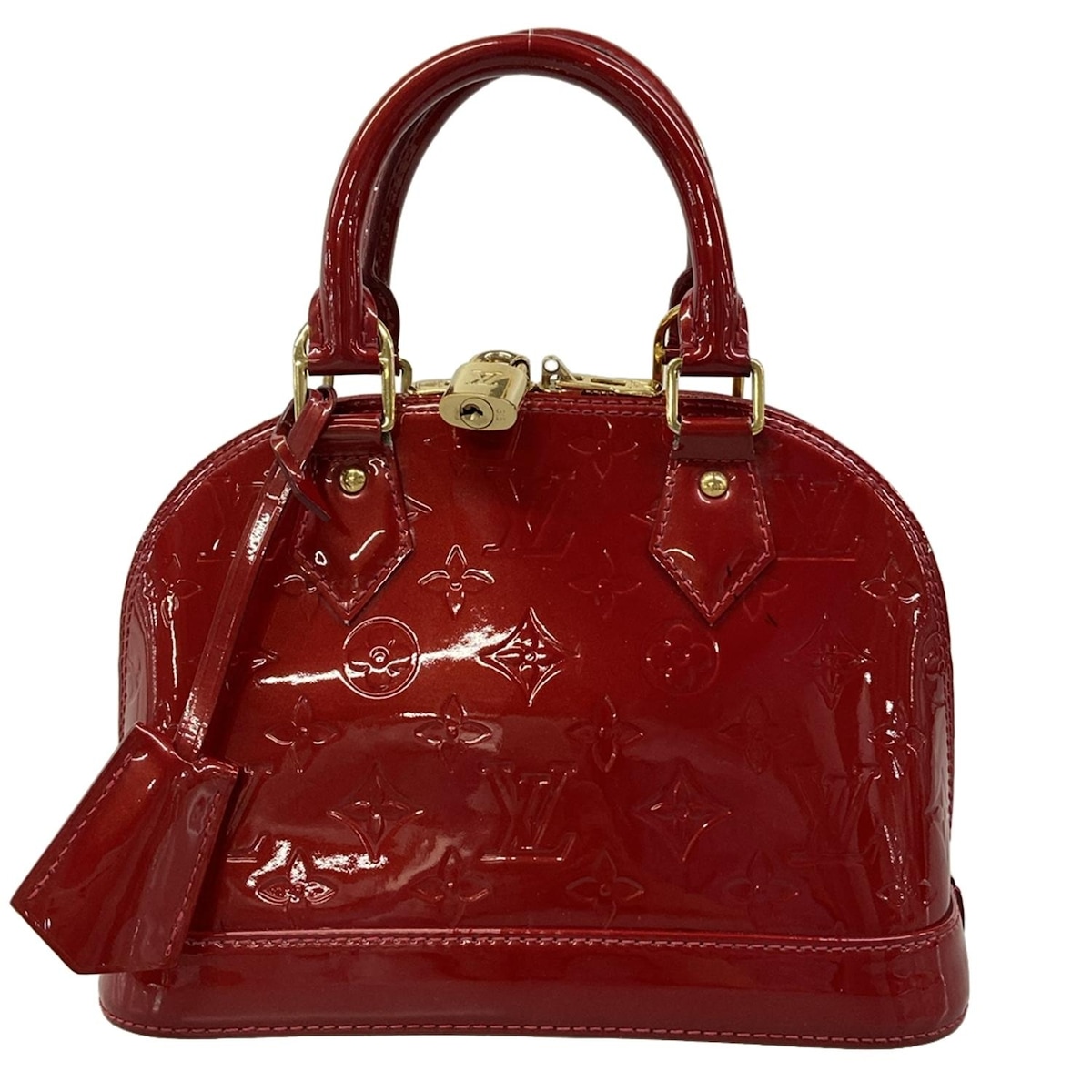 【新着】【中古】LOUIS VUITTON(ルイヴィトン) アルマBB ハンドバッグ ルージュフォーヴィスト レザー