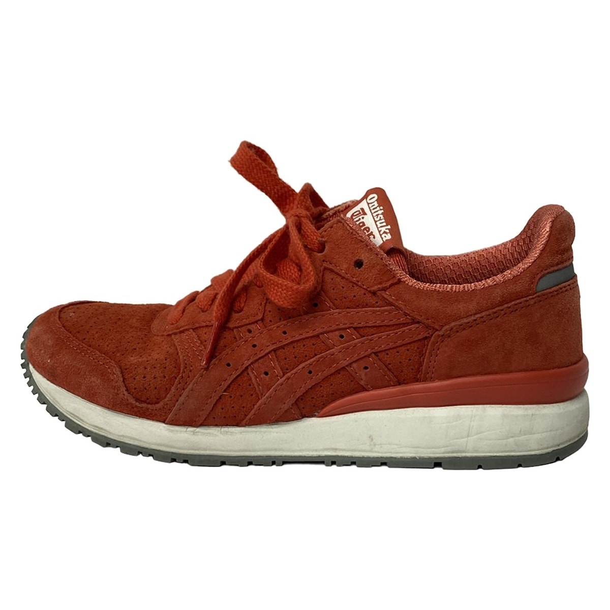 【新着】【中古】asics Onitsuka Tiger(アシックス・オニツカタイガー) スニーカー レッド