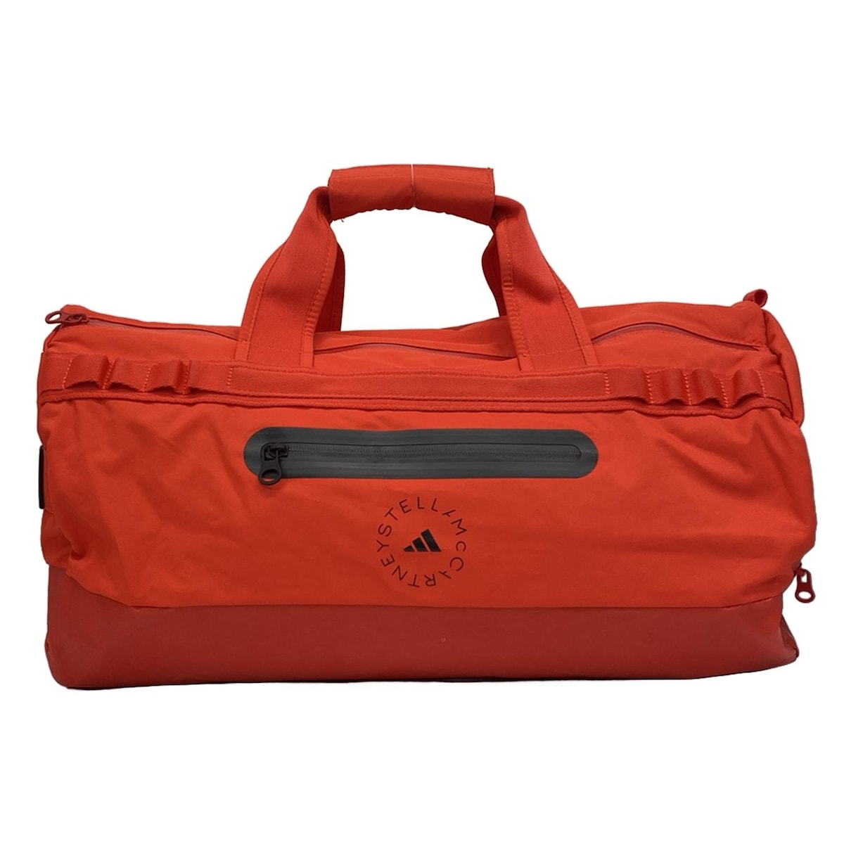 【新着】【中古】ADIDAS BY STELLA McCARTNEY(アディダスバイステラマッカートニー) ボストンバッグ 2way/本体ロックなし レッド×黒