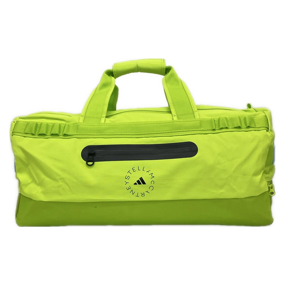 【新着】【中古】ADIDAS BY STELLA McCARTNEY(アディダスバイステラマッカートニー) ボストンバッグ 2way/本体ロックなし イエローグリーン×黒