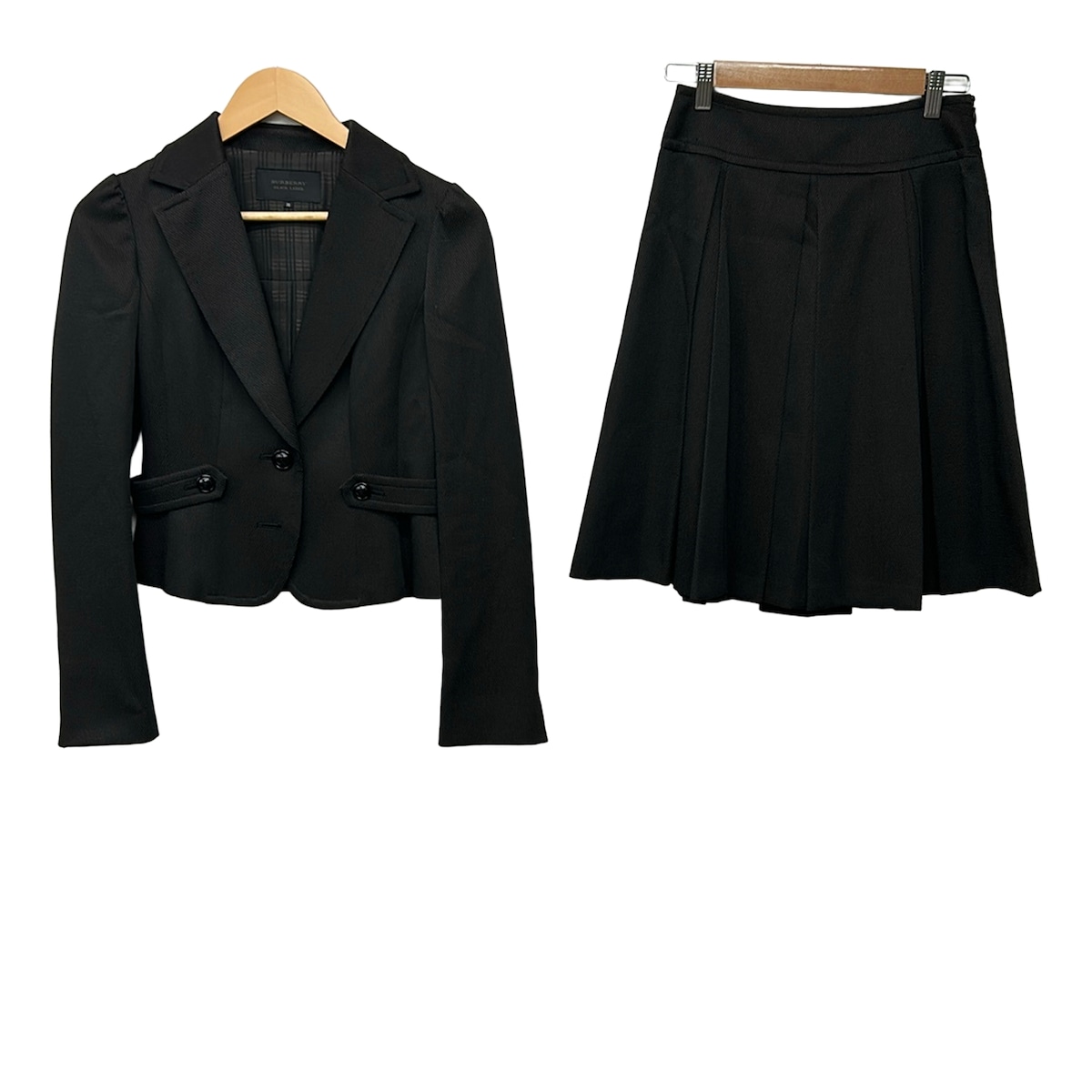 【中古】Burberry Black Label(バーバリーブラックレーベル) スコート背広 うす暗い赤銅色