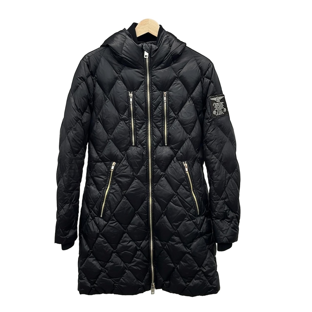 【新着】【中古】DIESEL(ディーゼル) ダウンコート 長袖/冬物 黒
