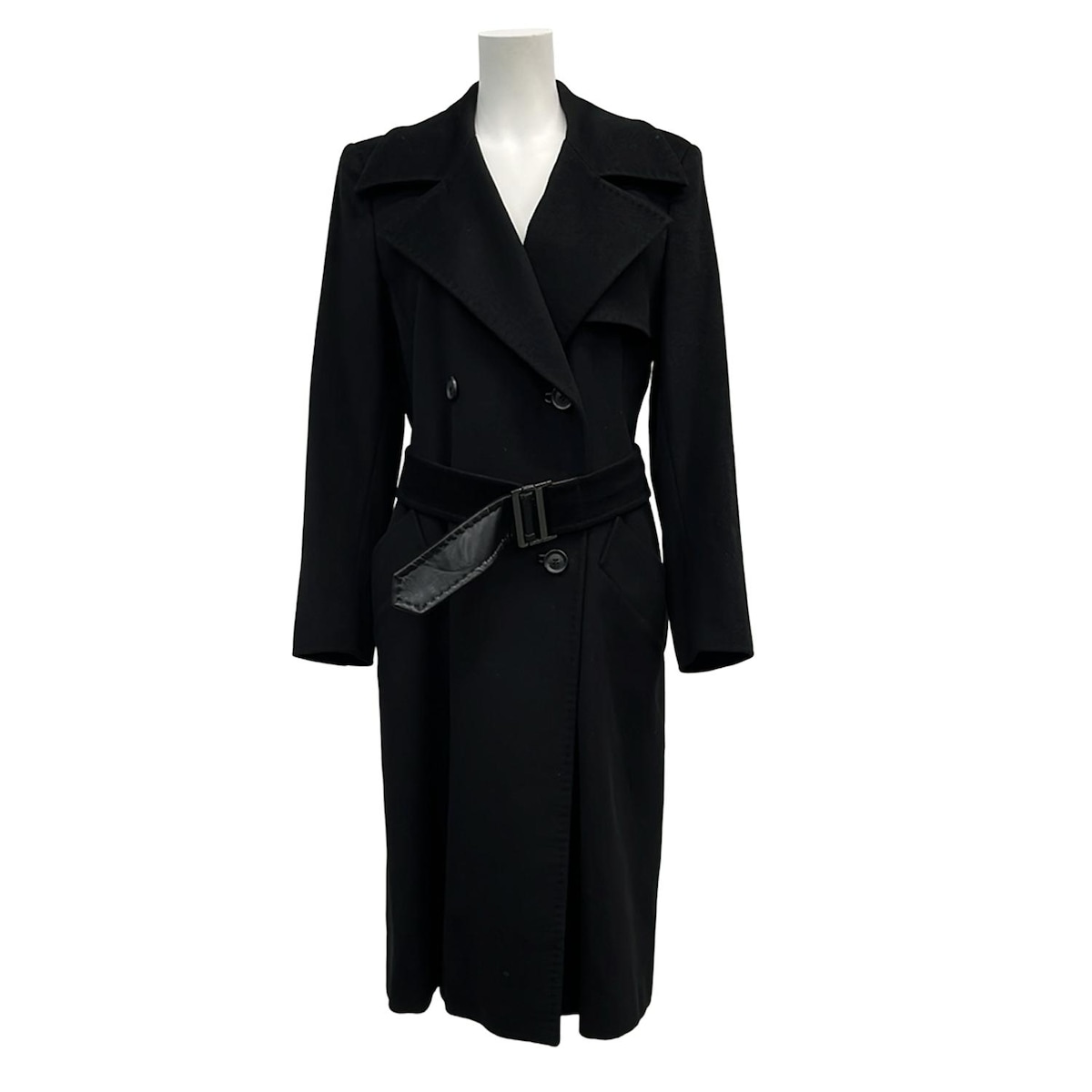 中古】SPORTMAX(スポーツマックス) コート 長袖/冬 黒