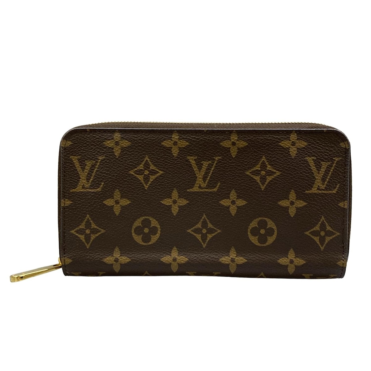【新着】【中古】LOUIS VUITTON(ルイヴィトン) ジッピーウォレット 長財布 ローズ・バレリーヌ レザー、牛革