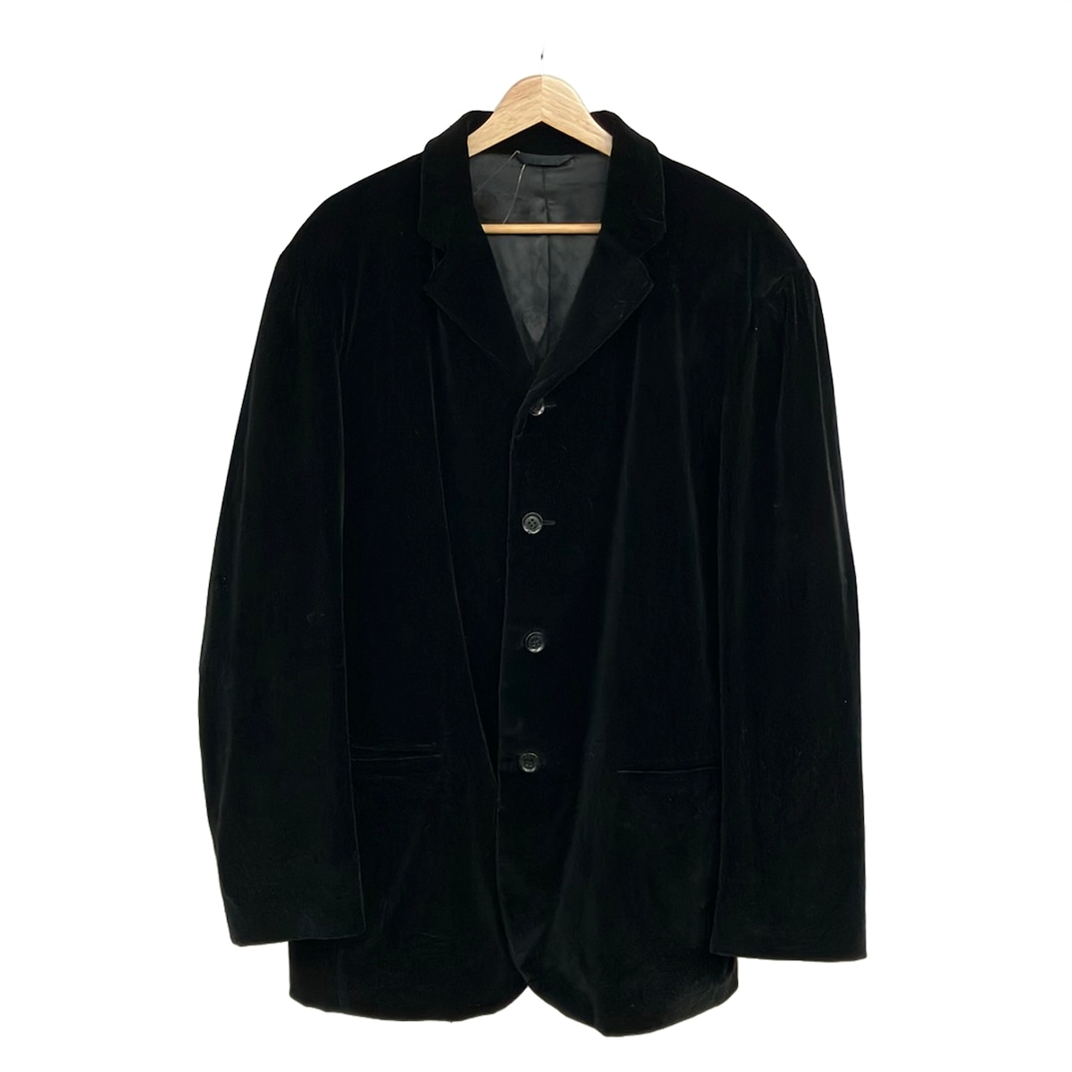 【中古】ARMANICOLLEZIONI(アルマーニコレッツォーニ) 上衣 長袖/天鵞絨/冬 黒