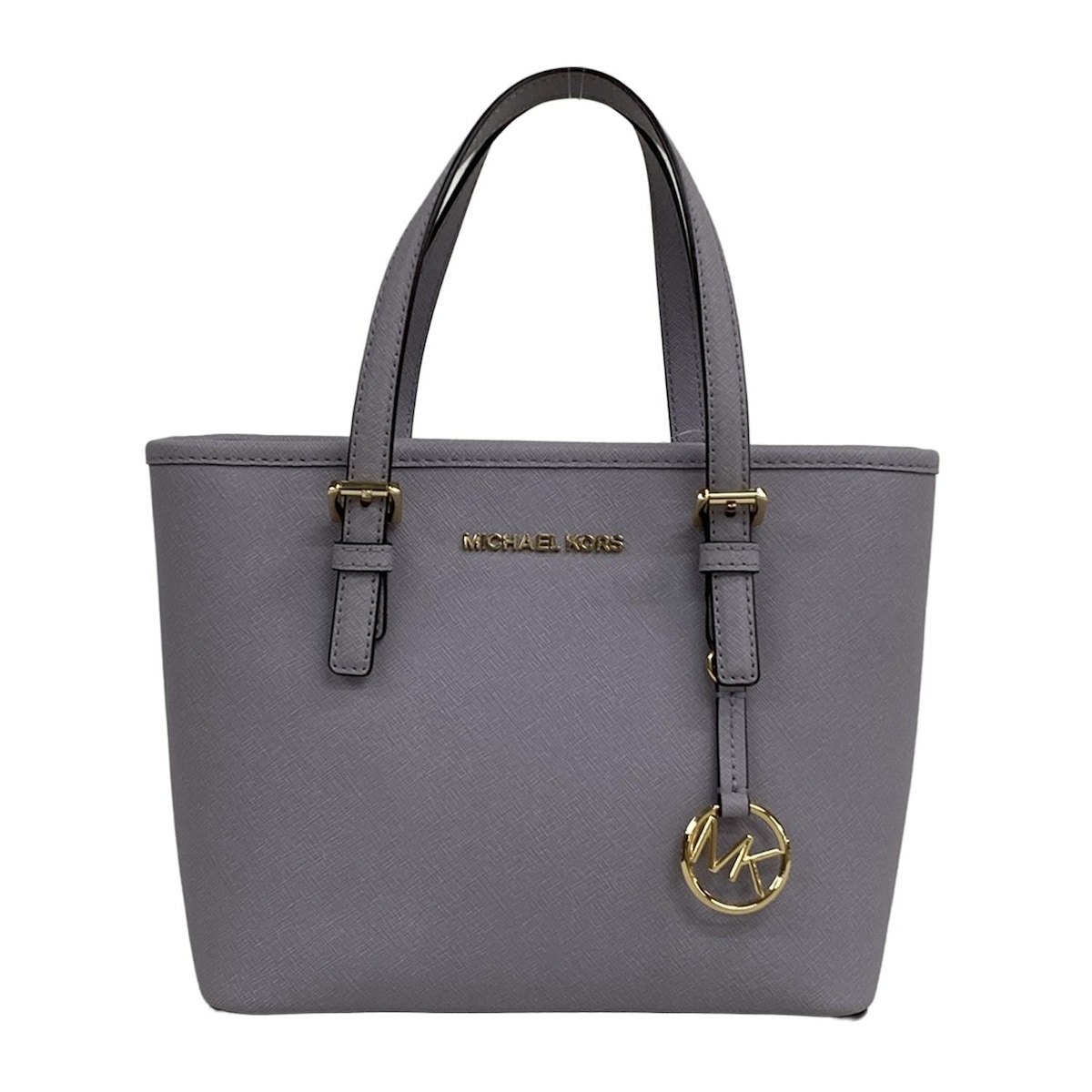 【新着】【中古】MICHAEL KORS(マイケルコース) ハンドバッグ ライトパープル レザー