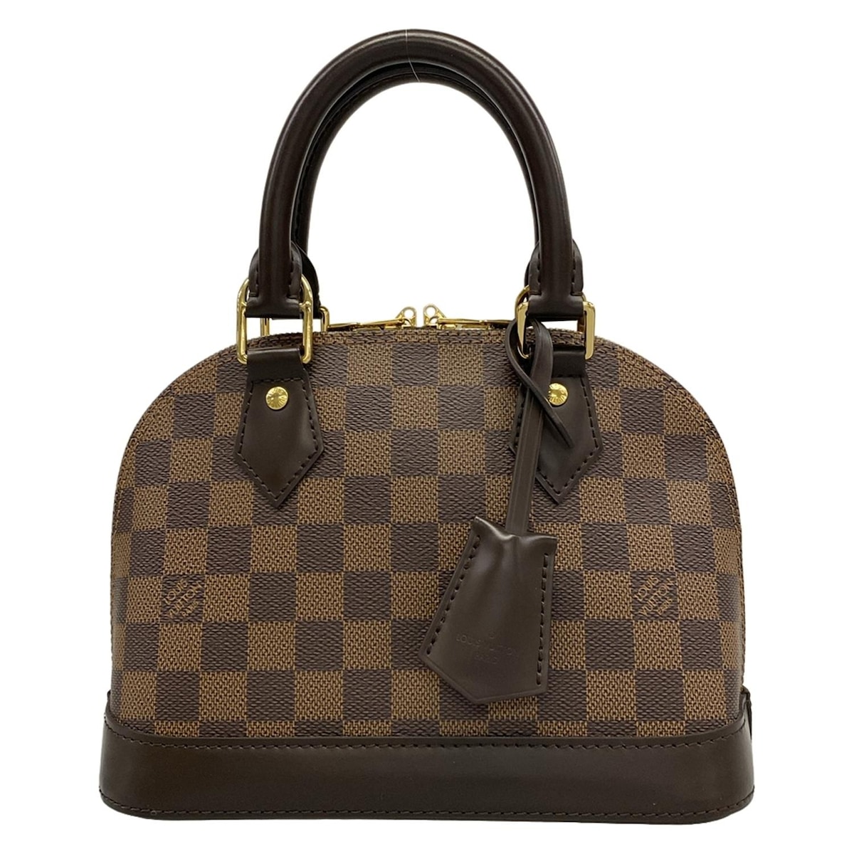 【新着】【中古】LOUIS VUITTON(ルイヴィトン) アルマBB ハンドバッグ エベヌ