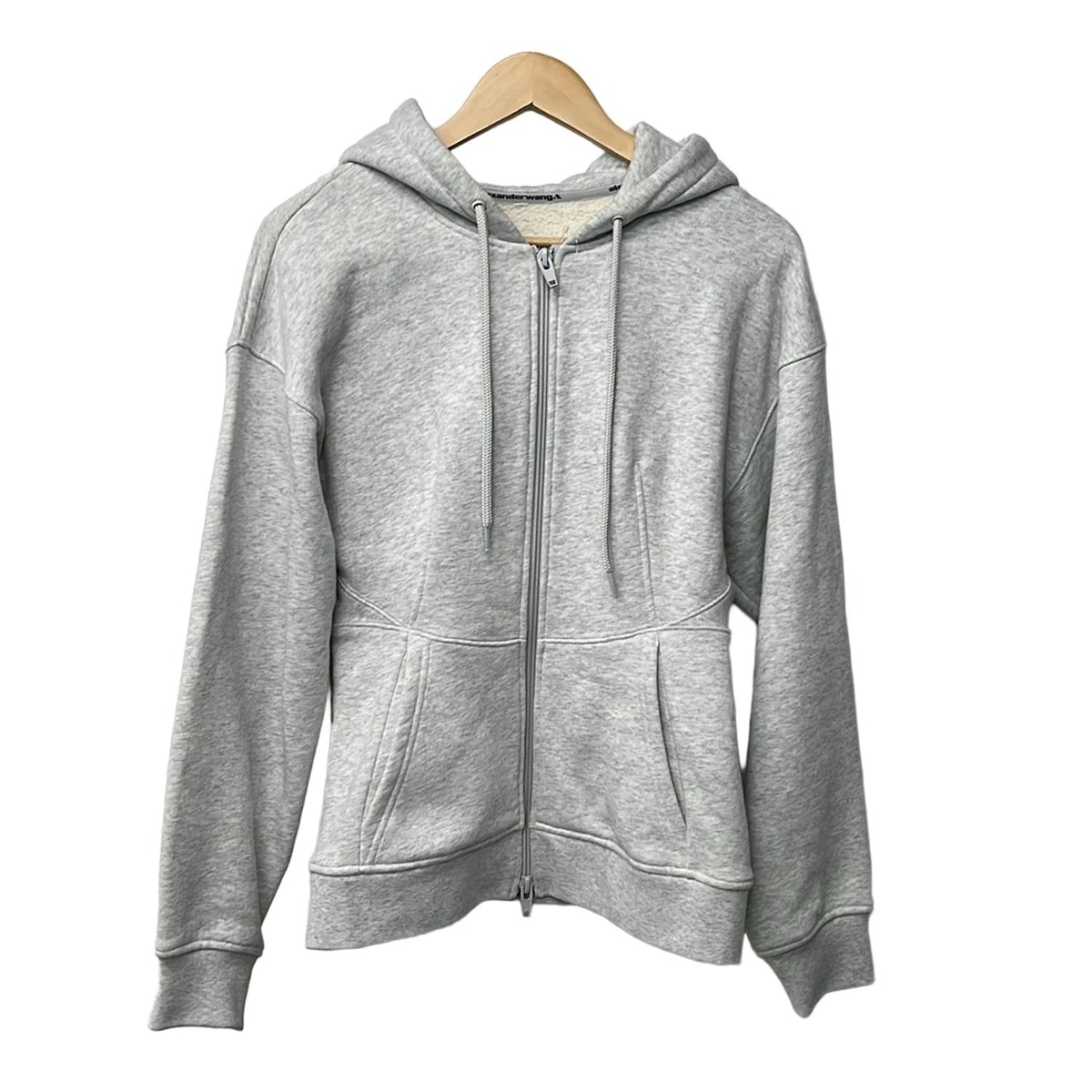 【中古】ALEXANDER WANG(アレキサンダーワン) パーカー グレー