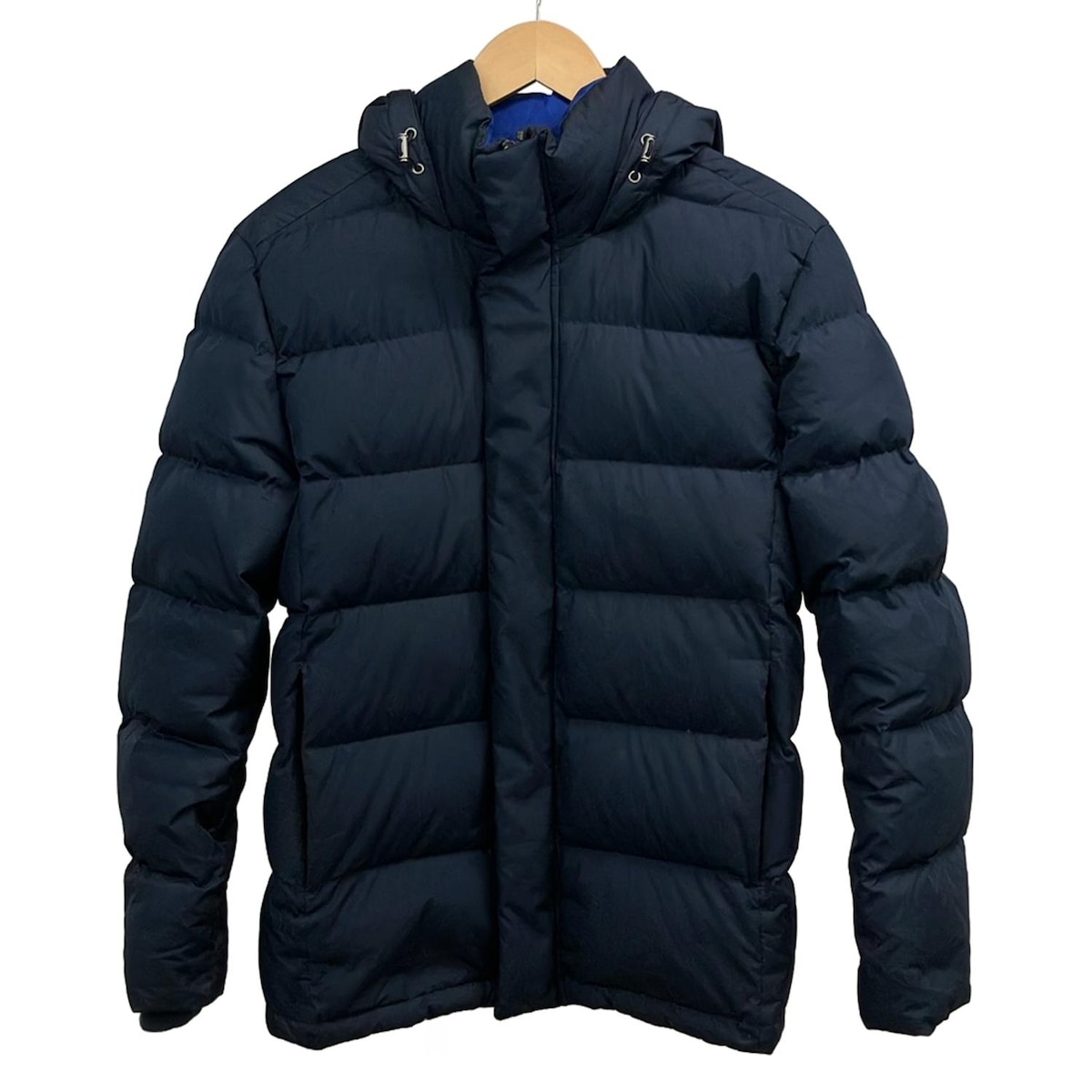 【中古】BrooksBrothers(ブルックスブラザーズ) ダウンジャケット 長袖/ジップアップ/冬 ダークネイビー