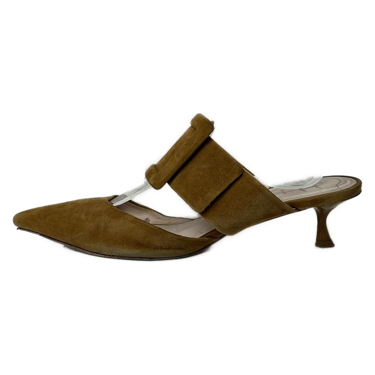 【新着】【中古】RogerVivier(ロジェヴィヴィエ) ミュール ライトブラウン
