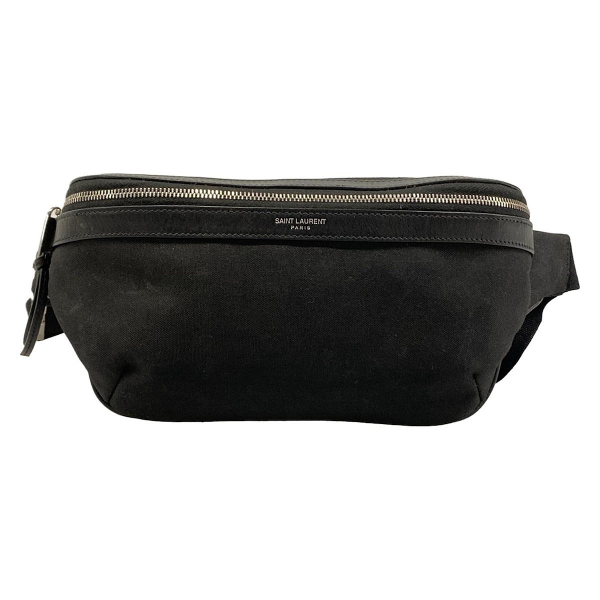 【新着】【中古】SAINT LAURENT PARIS(サンローランパリ) 酉の方角車寄せ 黒 なめし革