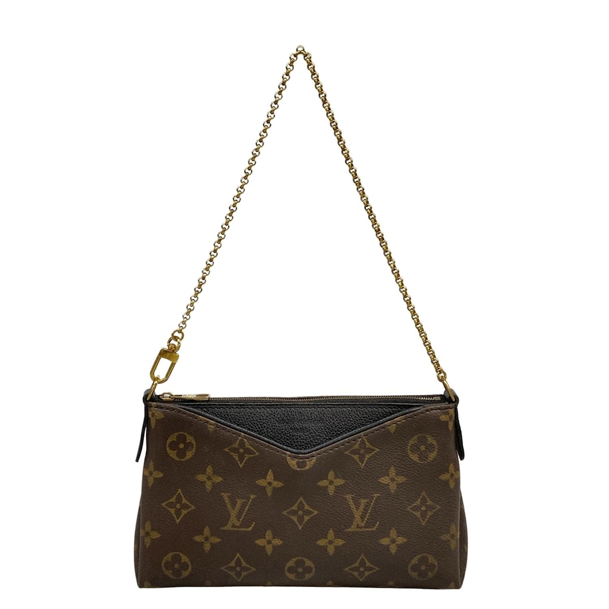【新着】【中古】LOUIS VUITTON(ルイヴィトン) パラス・クラッチ クラッチバッグ ノワール