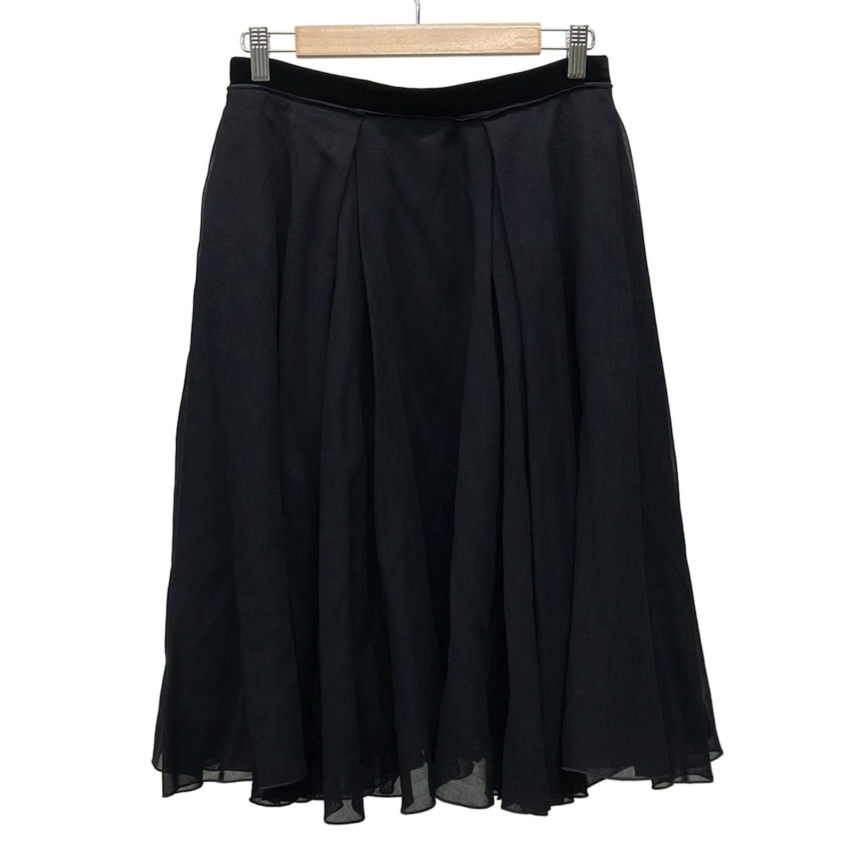 【新着】【中古】FOXEY(フォクシー) ロングスカート ダークネイビー