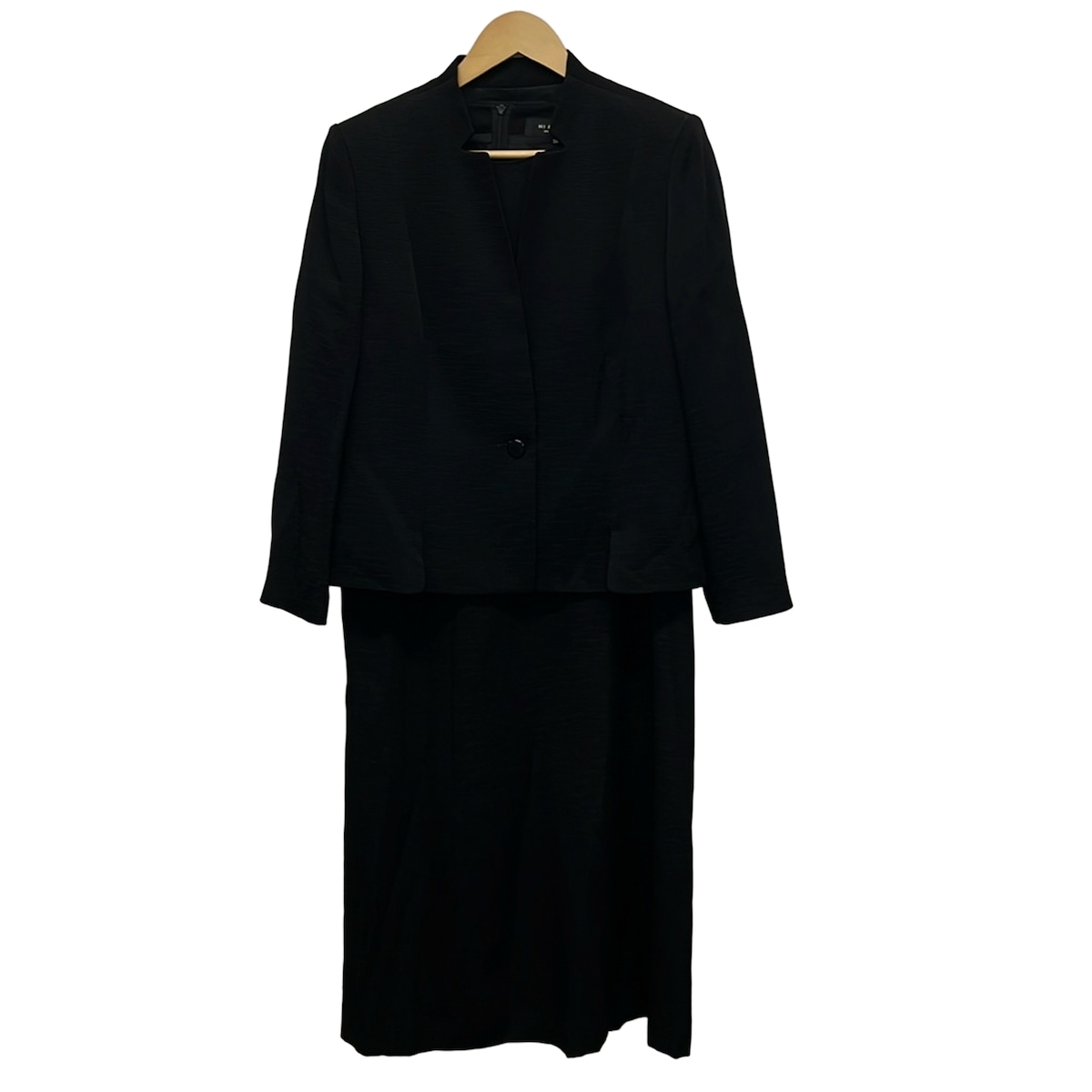 【中古】GIVENCHY(ジバンシー) ワンピーススーツ 肩パッド/ HI FORMAL 黒