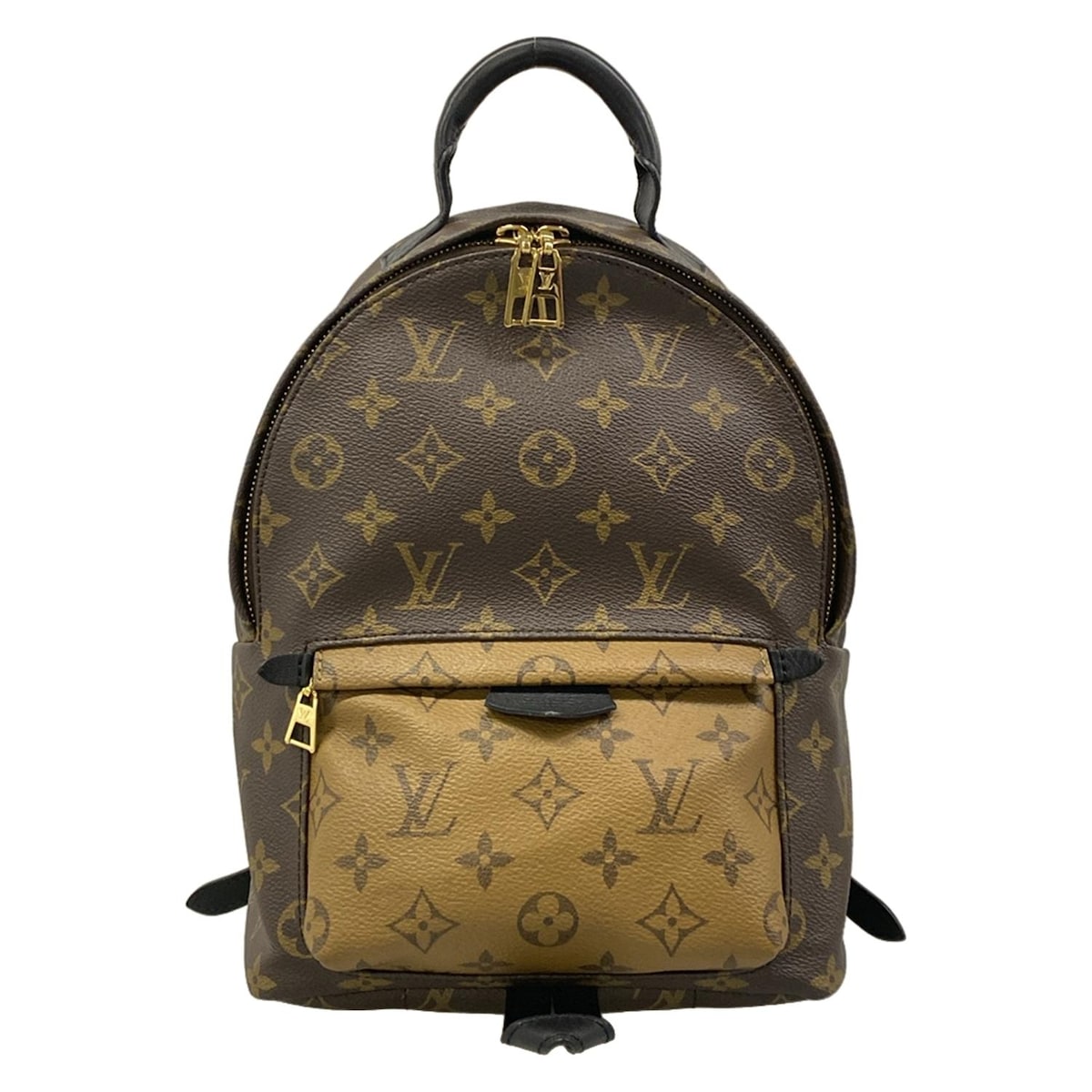 【中古】LOUIS VUITTON(ルイヴィトン) パームスプリングスバックパックPM 背嚢 モノグラムリバース