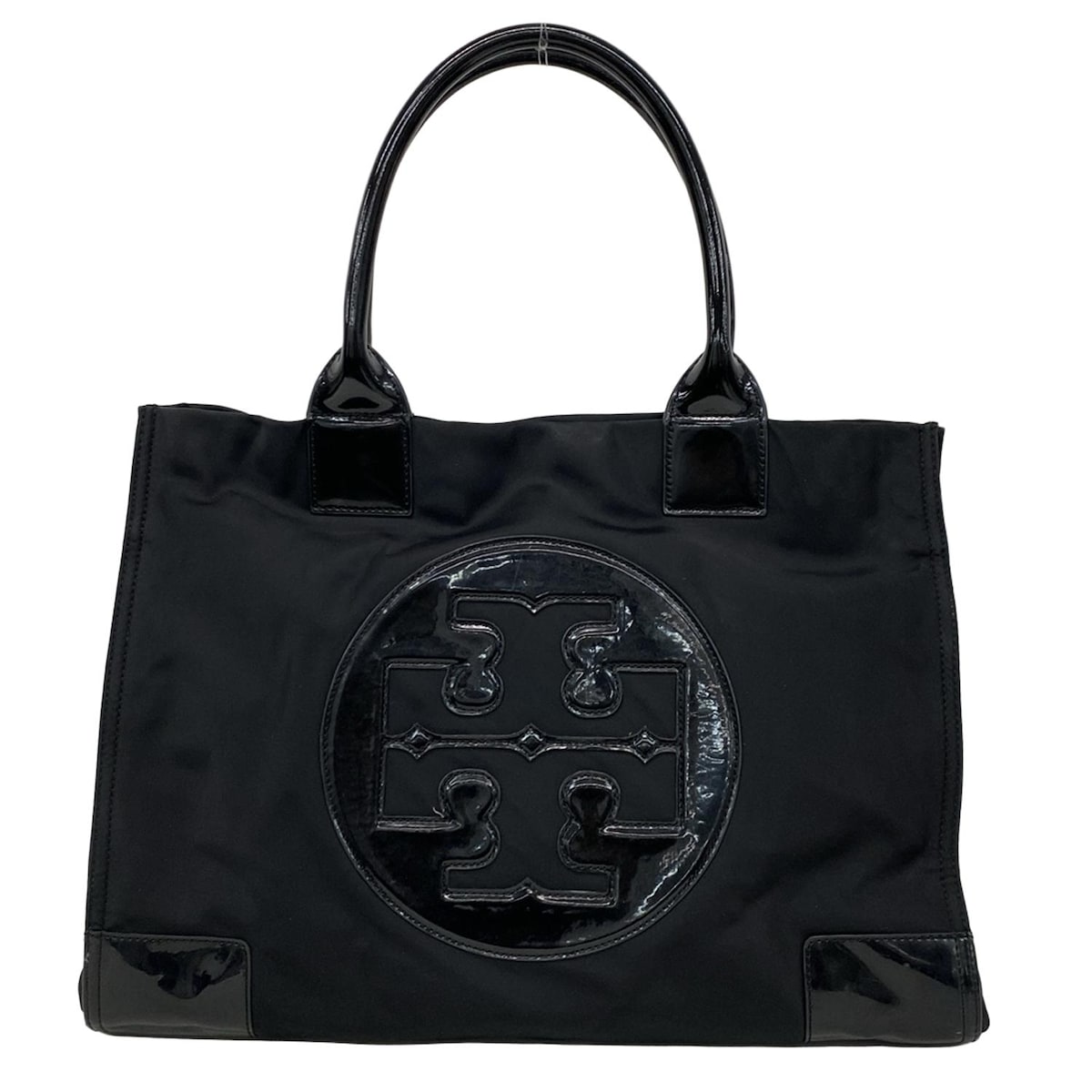 【新着】【中古】TORY BURCH(トリーバーチ) トートバッグ 黒 レザー