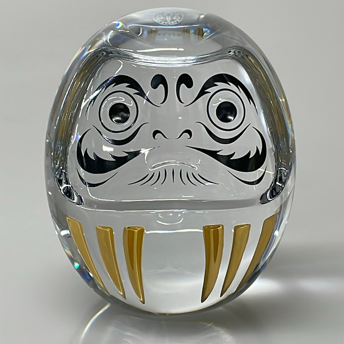 【新着】【中古】Baccarat(バカラ) 小物 飾りつけ/始祖/達磨 せつ然たる×ゴールド