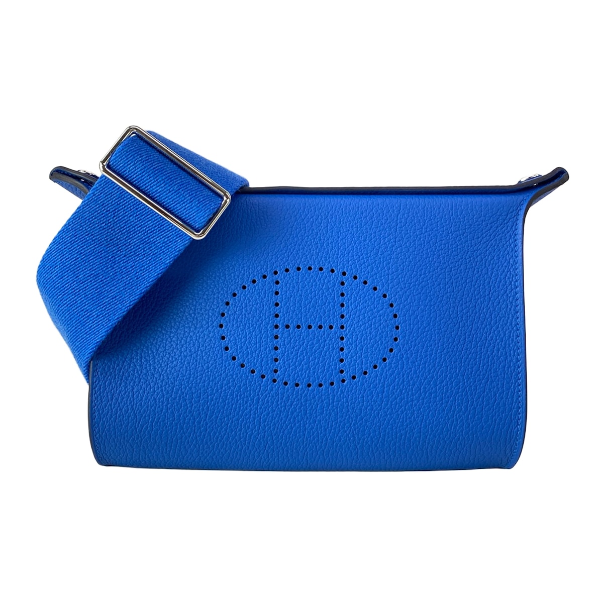 【新着】【中古】HERMES(エルメス) ヴィドポッシュ ショルダーバッグ ブルーセリージュ