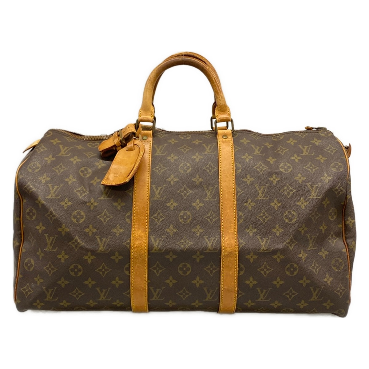 【中古】LOUIS VUITTON(ルイヴィトン) キーポル50 ボストンバッグ