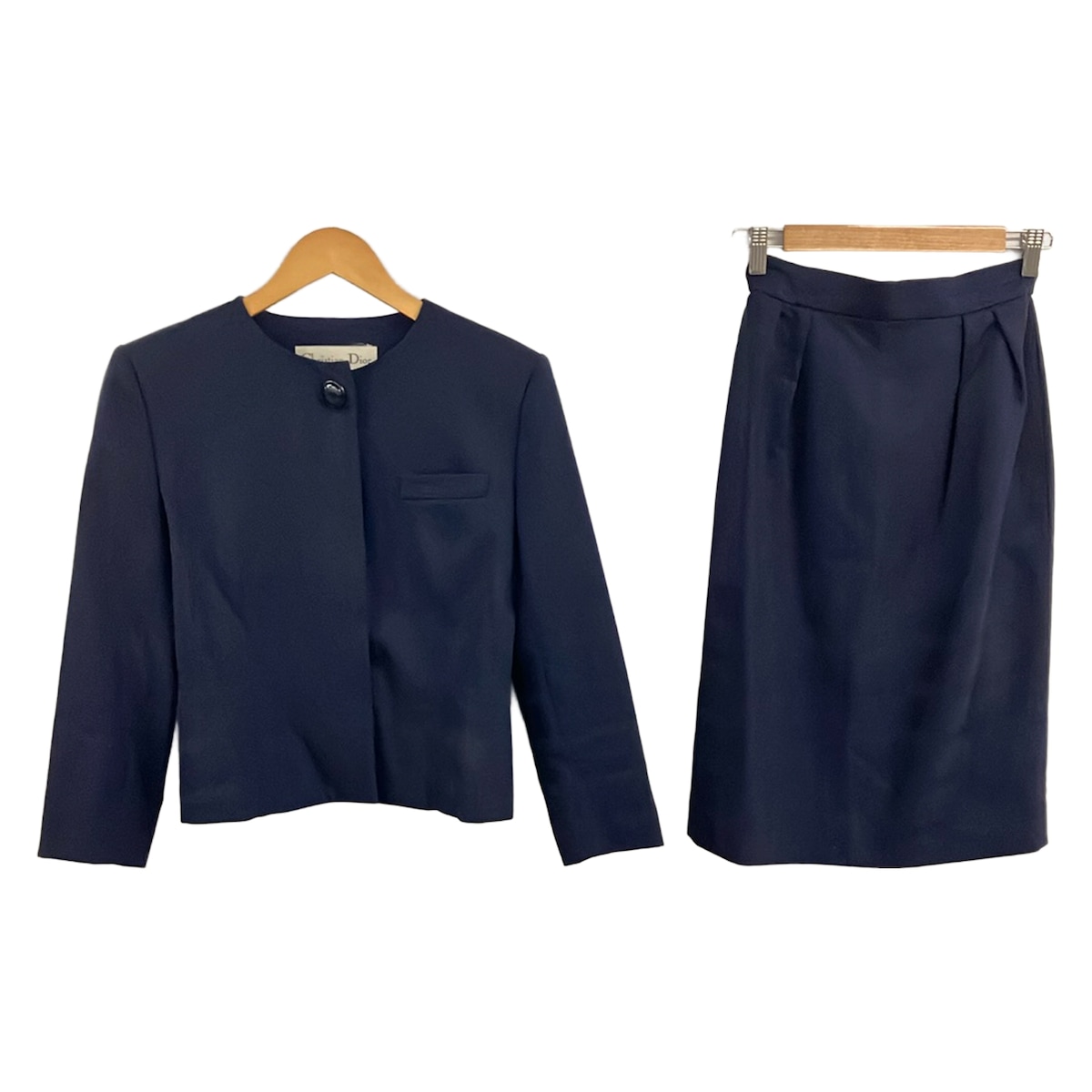 【新着】【中古】DIOR/ChristianDior(クリスチャンディオール/ディオール) スコート背広 否色合い/間借り人/肩パッド 米国海軍