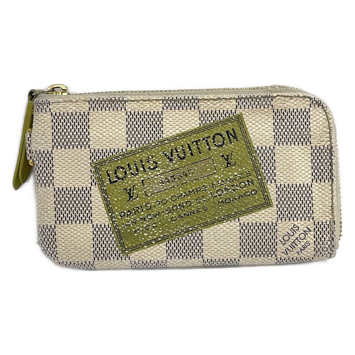 【中古】LOUIS VUITTON(ルイヴィトン) ポシェット・クレ・コンプリス コインケース アズール