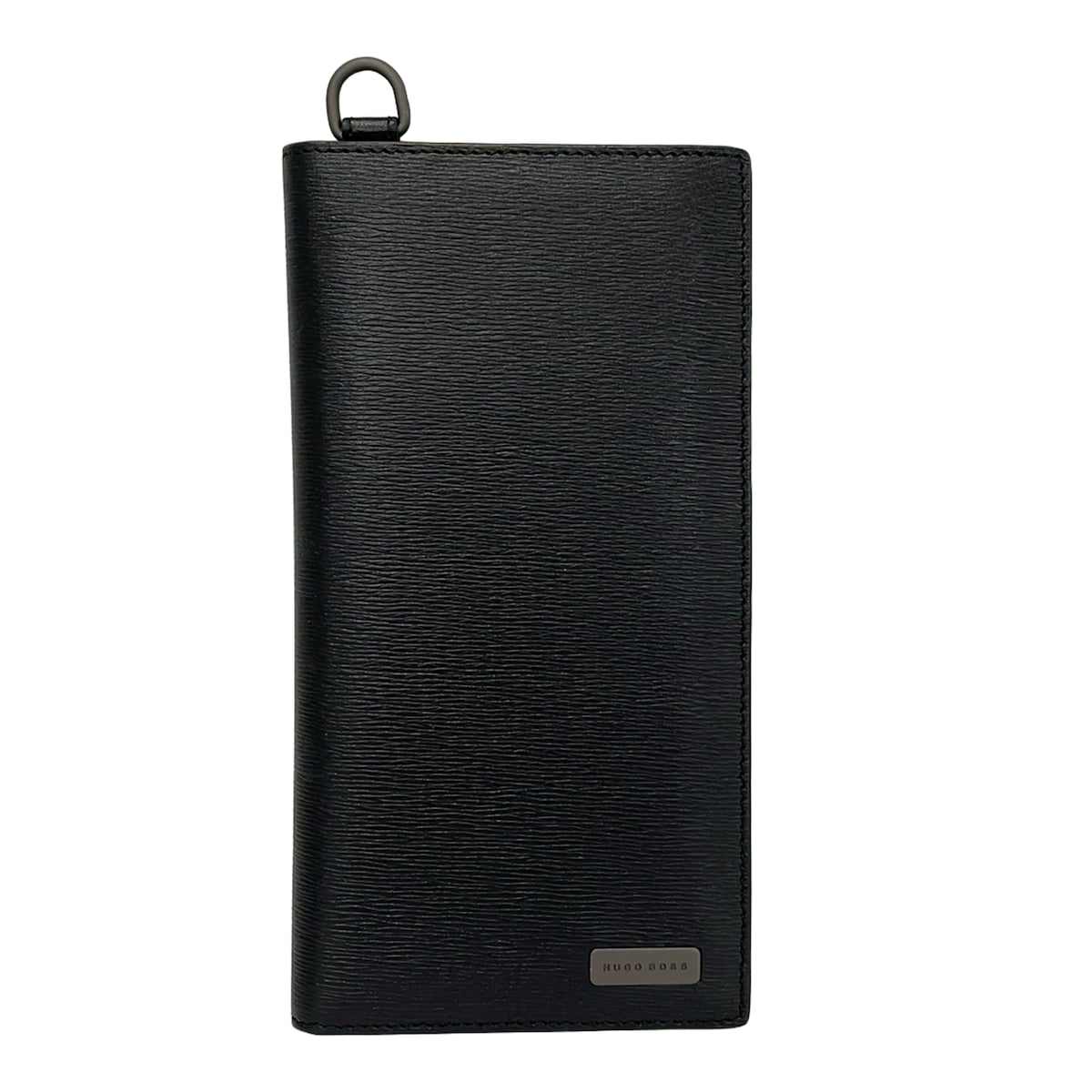 【中古】HUGOBOSS(ヒューゴボス) 札入れ 黒 レザー｜ブランディア　店