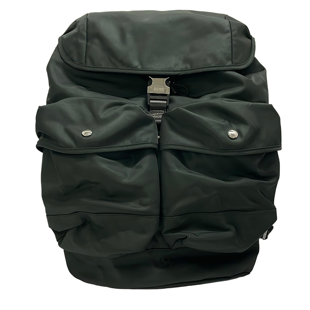 【中古】HUGOBOSS(ヒューゴボス) リュックサック グリーン｜ブランディア　店