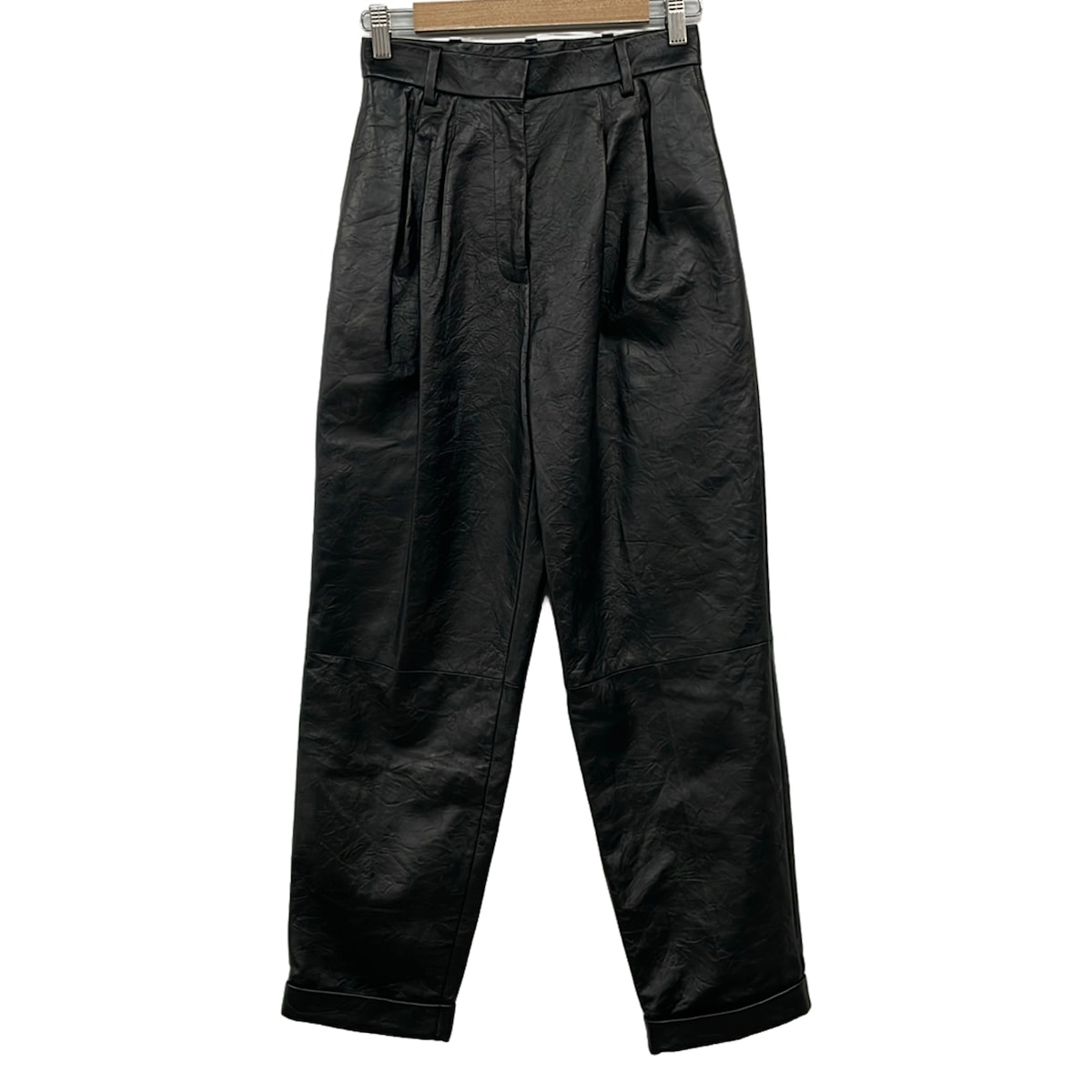 【中古】DIOR/ChristianDior(ディオール/クリスチャンディオール) パンツ 黒 シルク｜ブランディア　店
