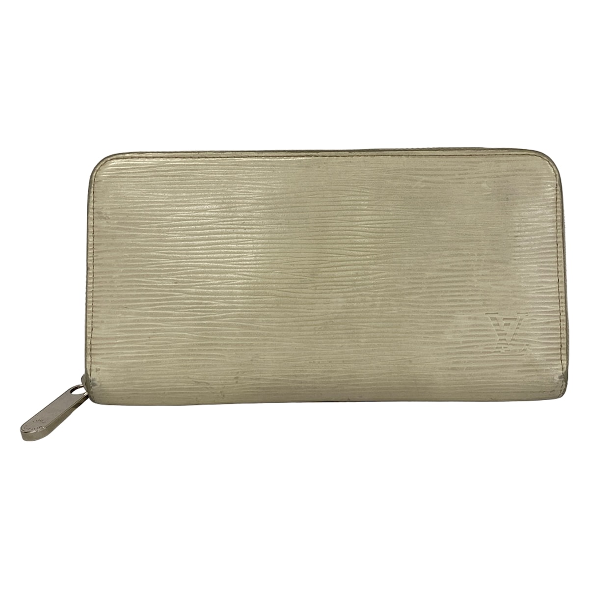 【新着】【中古】LOUIS VUITTON(ルイヴィトン) ジッピーウォレット 長財布 イヴォワール レザー