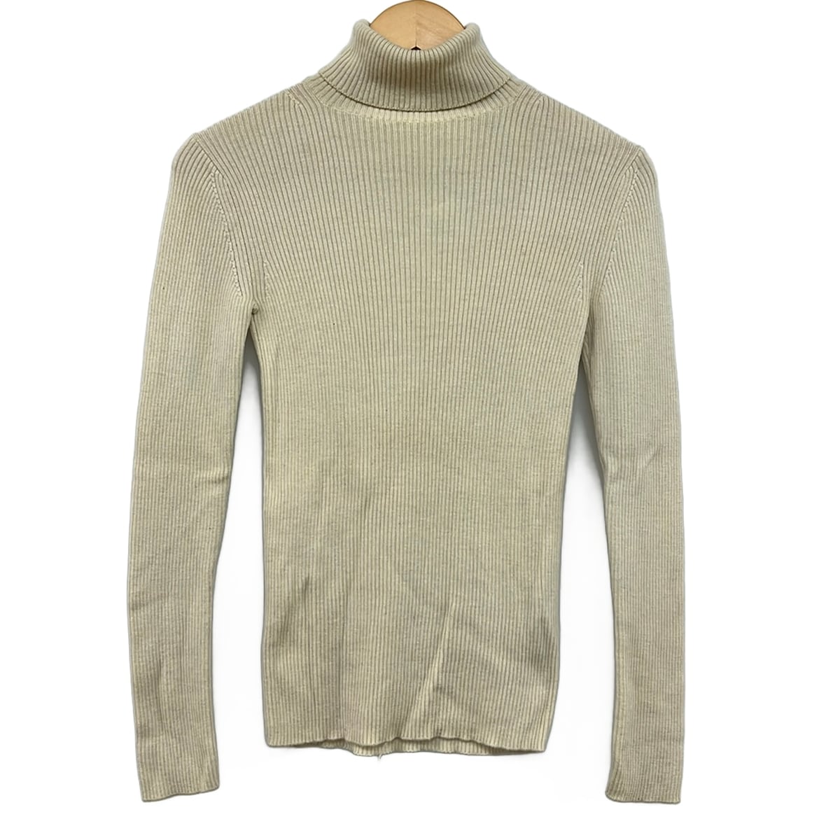 【中古】COMMEdesGARCONS JUNYA WATANABE(コムデギャルソンジュンヤワタナベ) 長袖セーター タートルネック アイボリー｜ブランディア　店