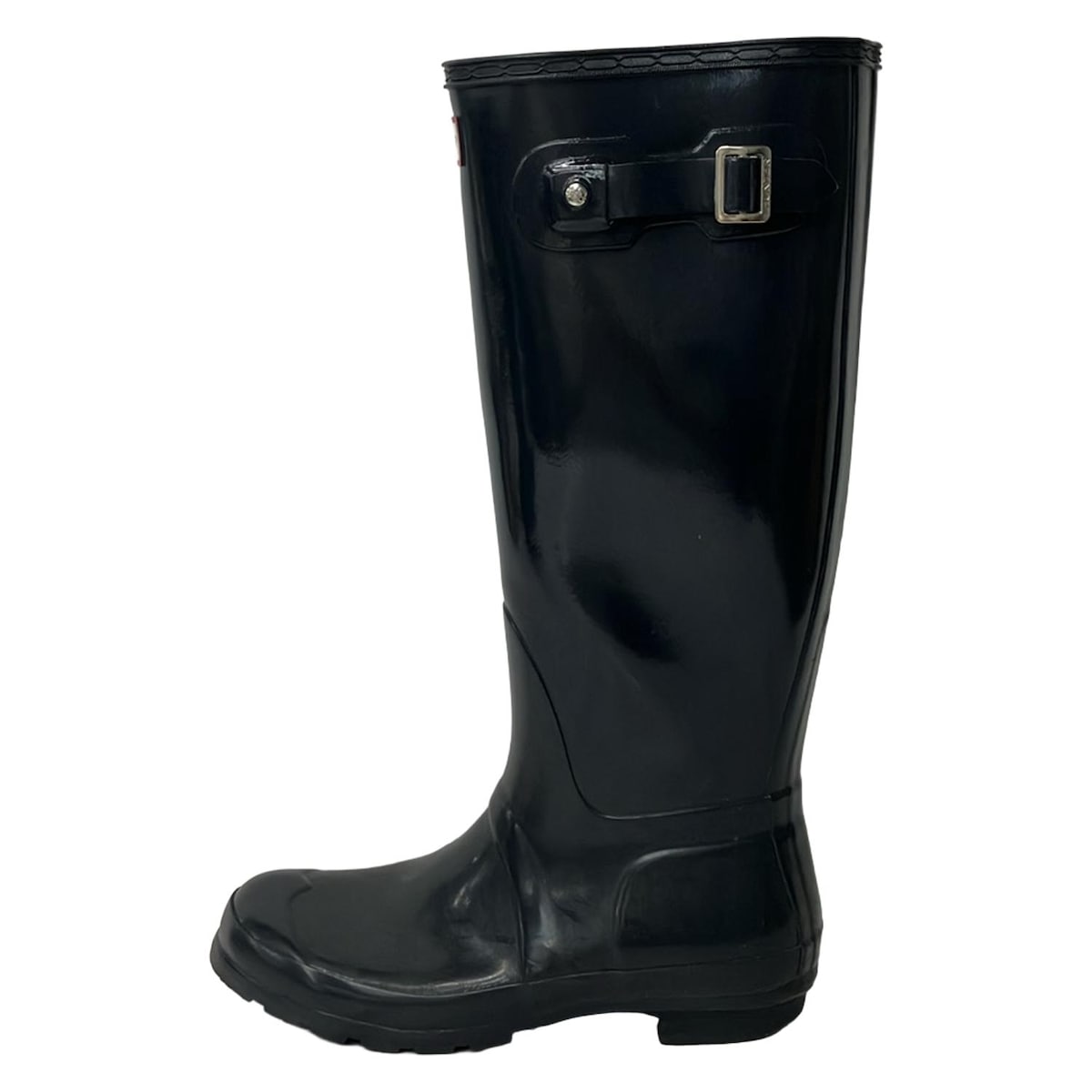 【新着】【中古】HUNTER(ハンター) レインブーツ ダークネイビー