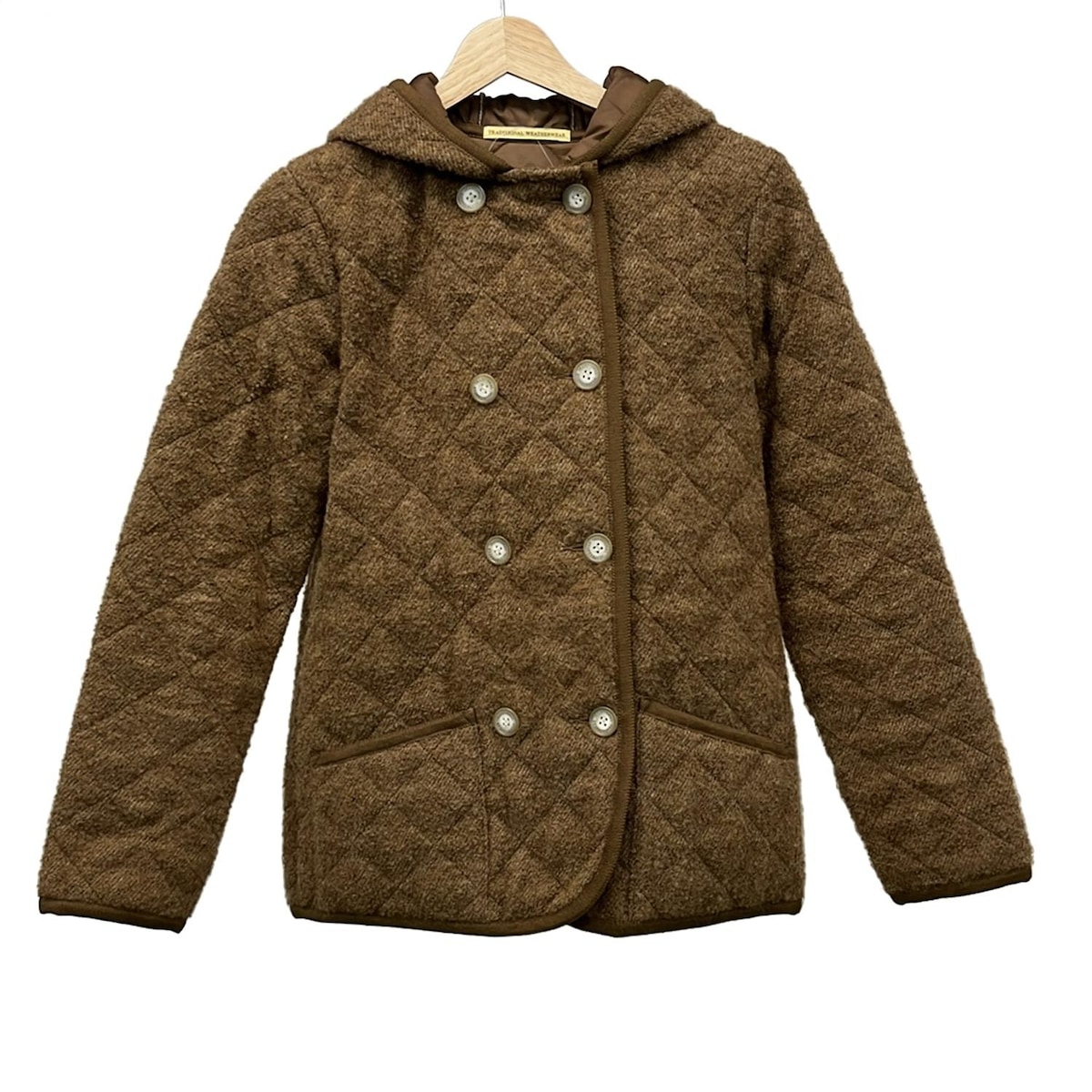 【新着】【中古】TRADITIONAL WEATHERWEAR(トラディショナルウェザーウェア) コート 長袖/中綿/秋/冬 ブラウン 6,303円