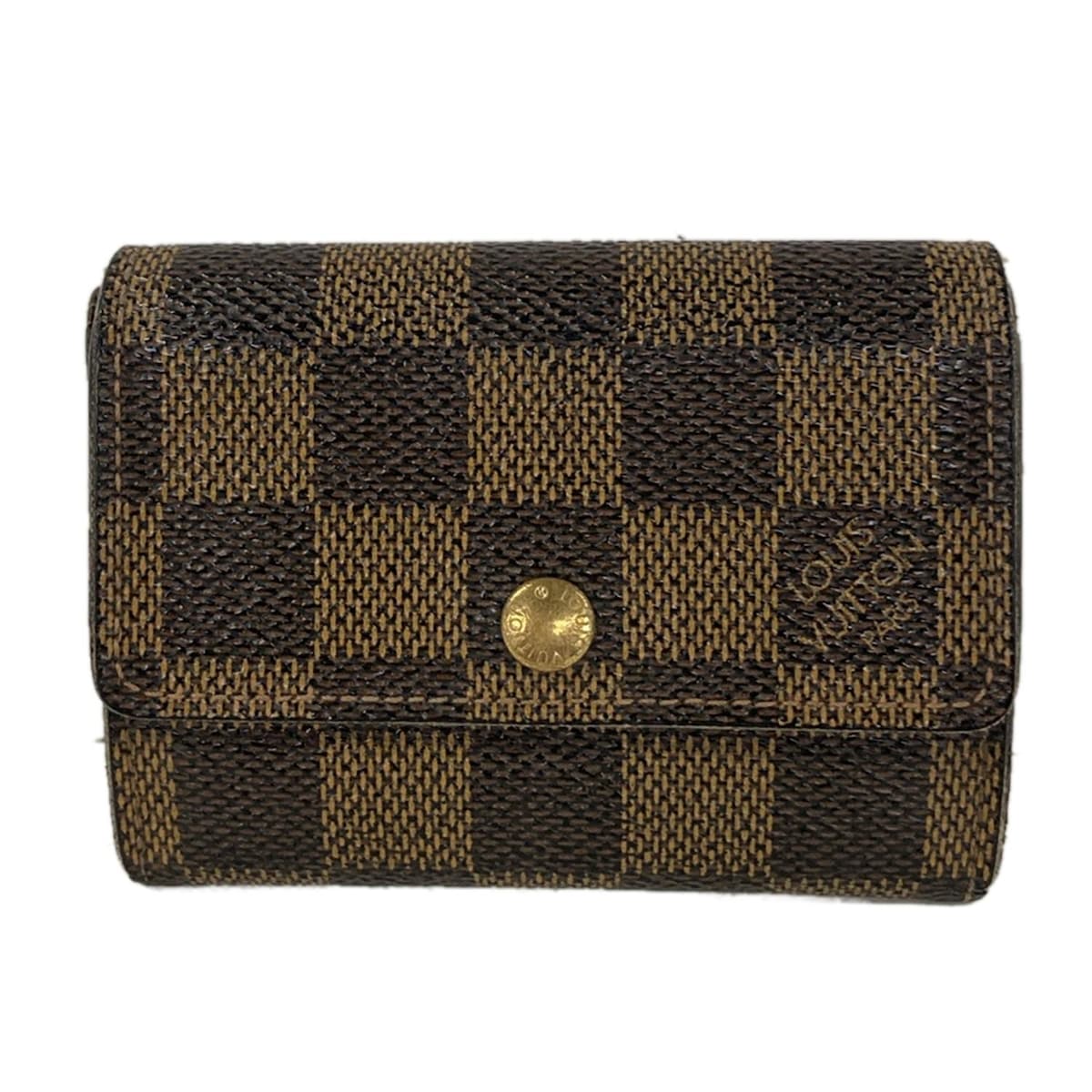 【新着】【中古】LOUIS VUITTON(ルイヴィトン) ポルトモネプラ コインケース エベヌ