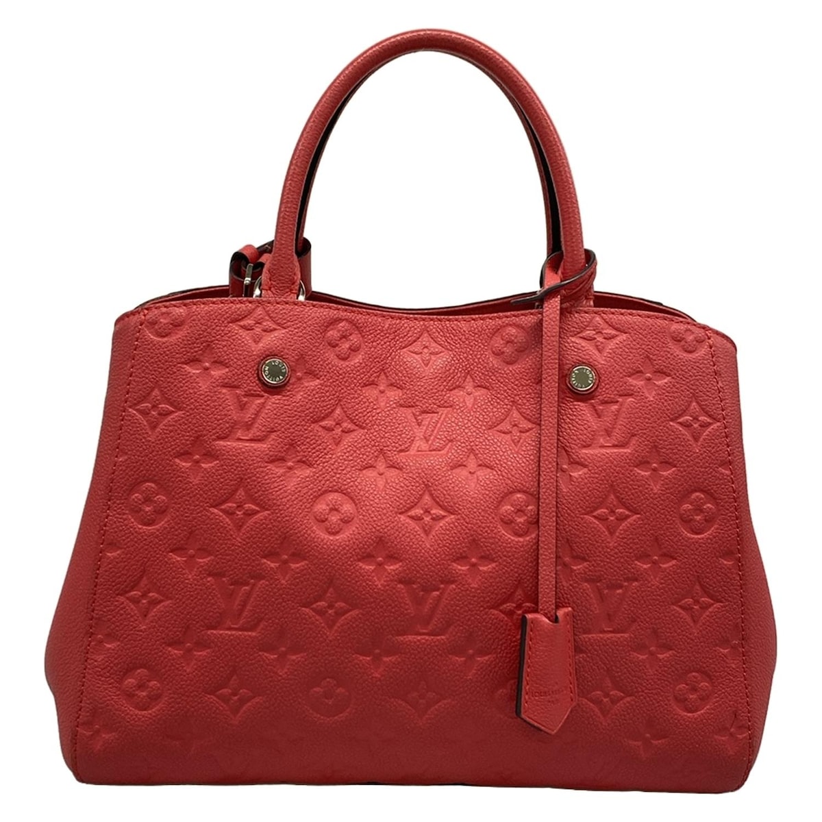 【新着】【中古】LOUIS VUITTON(ルイヴィトン) モンテーニュMM ハンドバック スリーズ なめし革