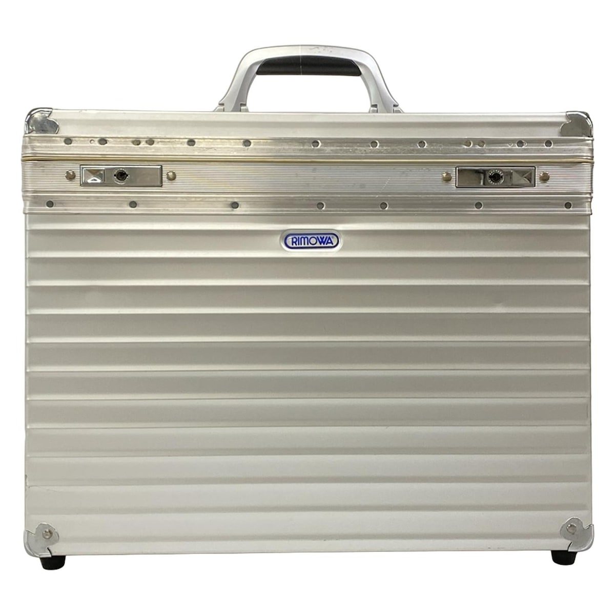 【中古】RIMOWA(リモワ) トパーズ コンビ パイロットケース トランクケース ロックNo シルバー
