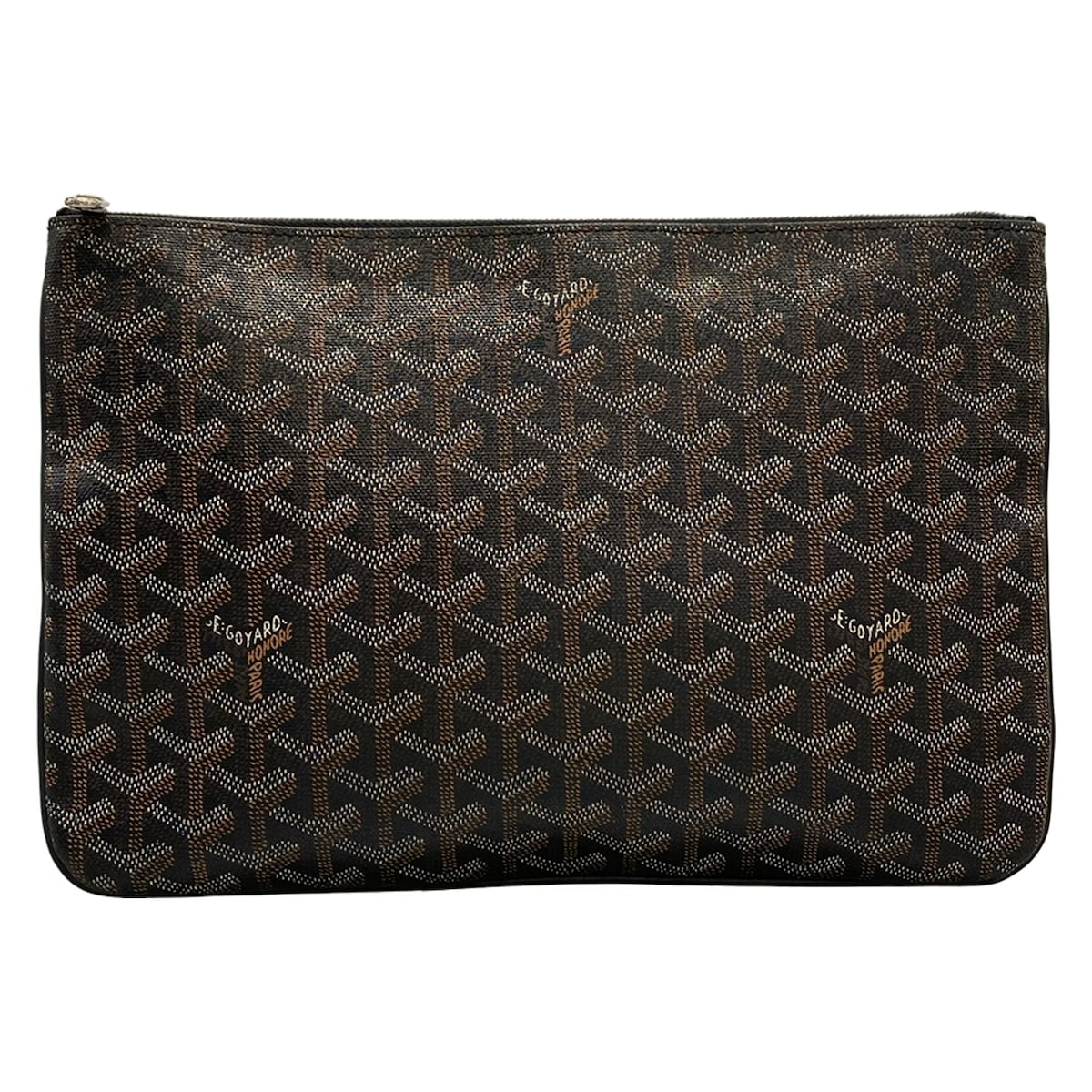 【新着】【中古】GOYARD(ゴヤール) セナMM クラッチバッグ 黒