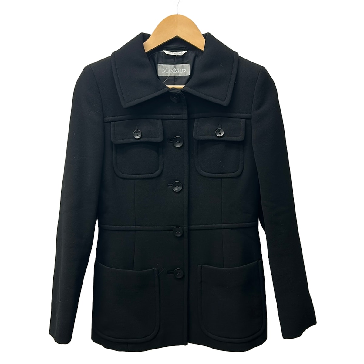 【新着】【中古】Max Mara(マックスマーラ) ジャケット 長袖/春/秋 黒