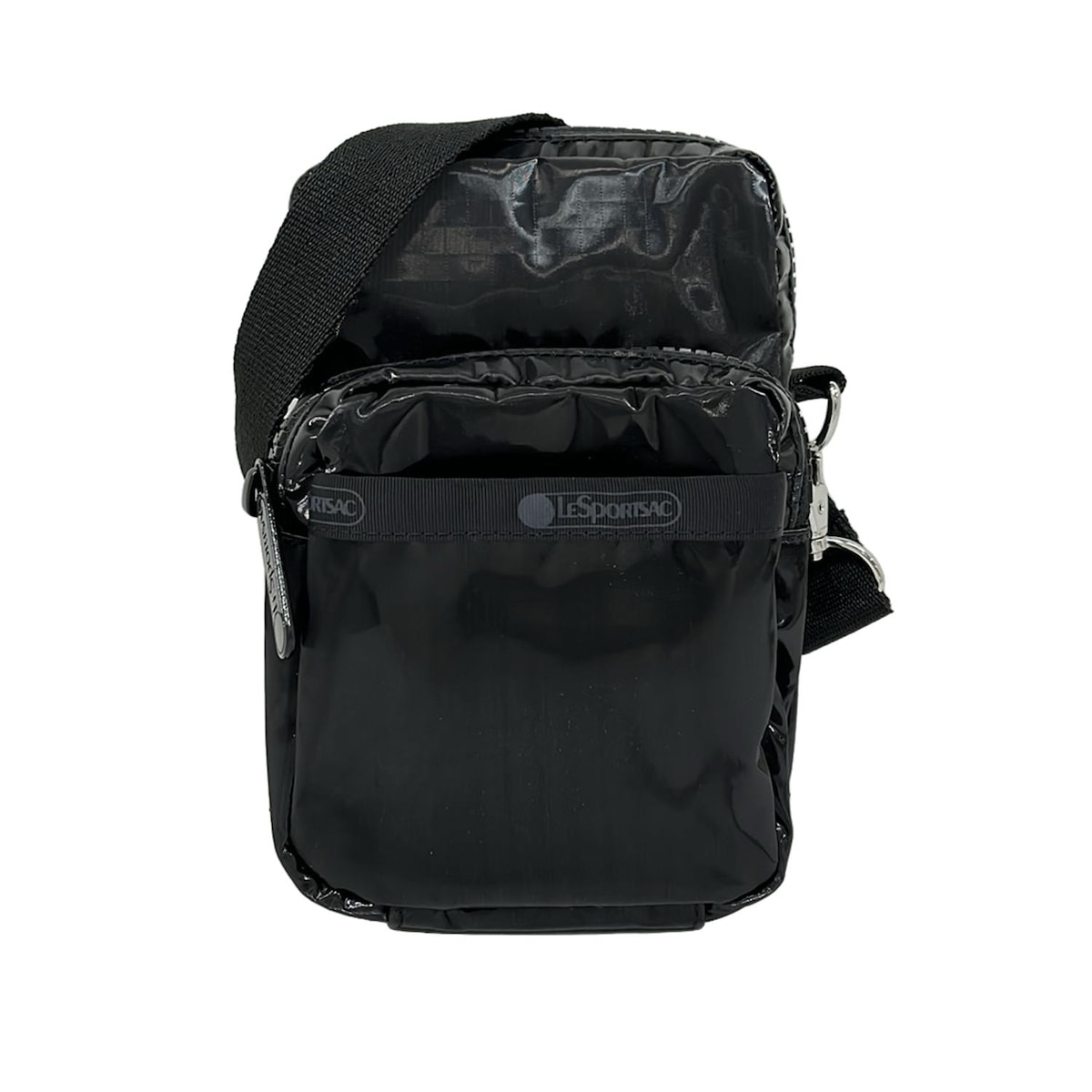 【新着】【中古】LESPORTSAC(レスポートサック) ショルダーバッグ ミニバッグ/ストラップ取り外し可 黒