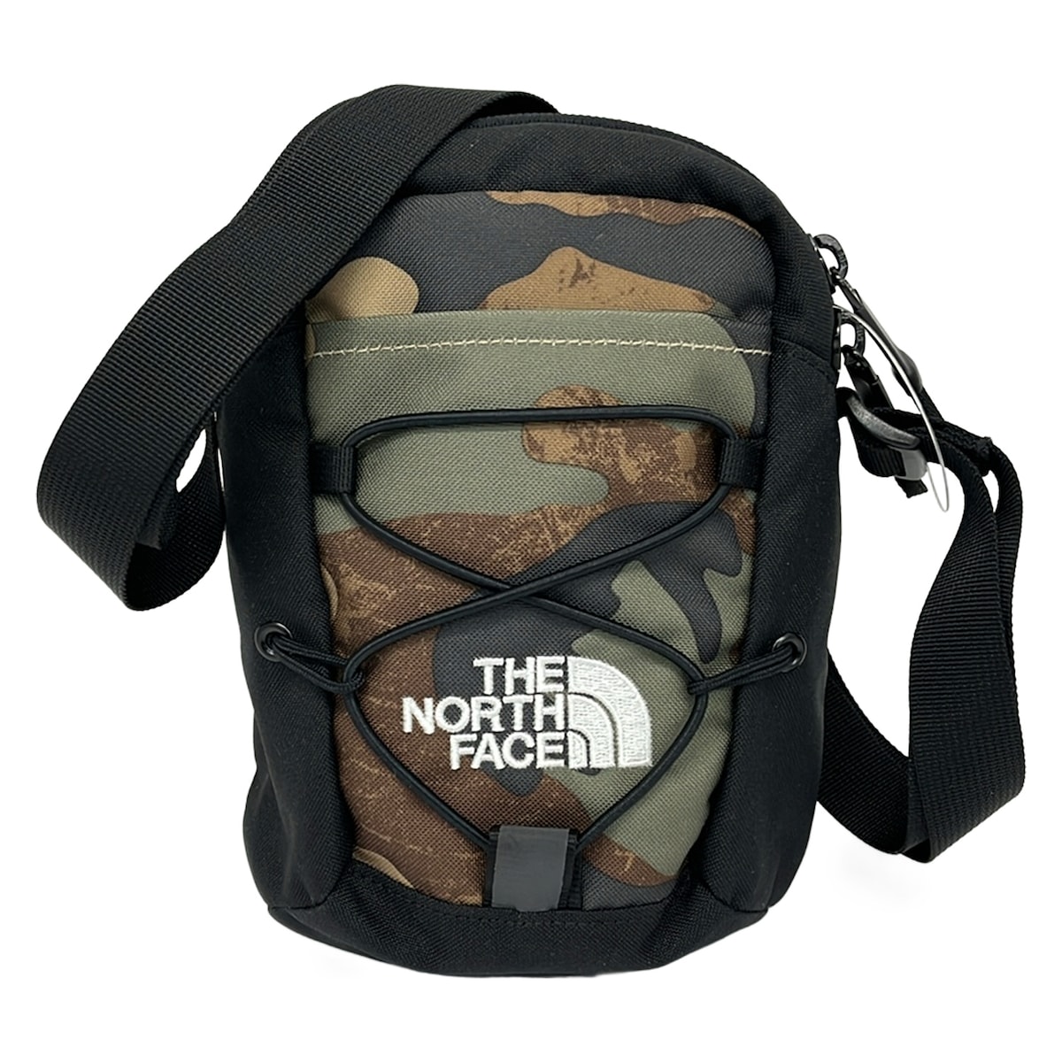 【新着】【中古】THE NORTH FACE(ノースフェイス) ショルダーバッグ ミニバッグ/迷彩柄 黒×ダークグリーン×ダークブラウン