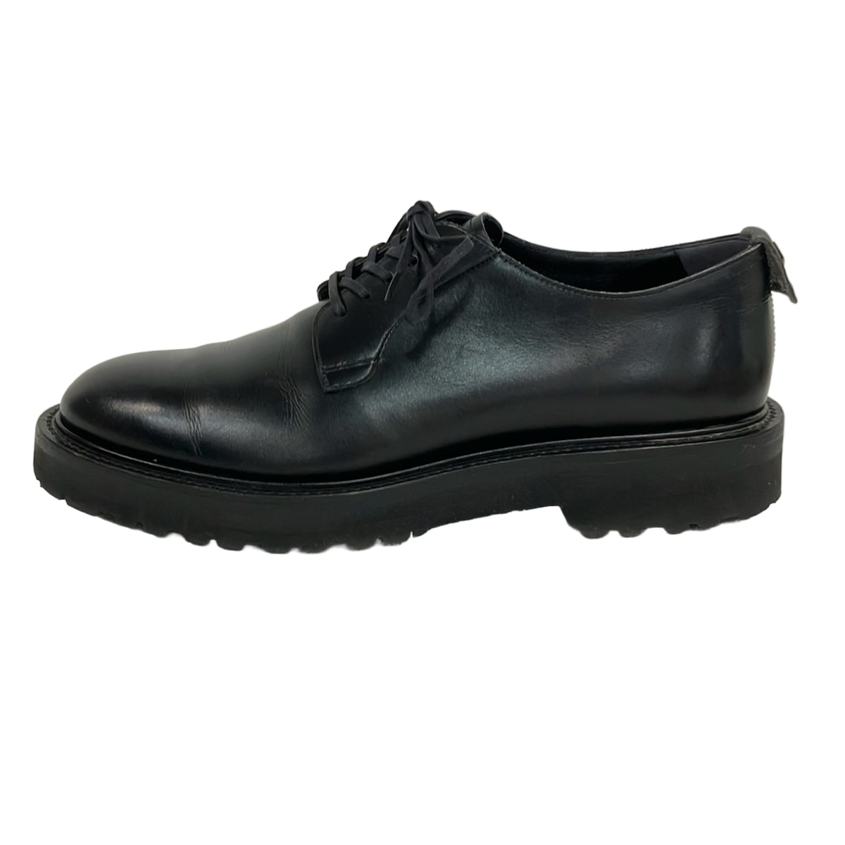 【新着】【中古】WH(ダブルエイチ) シューズ 黒 レザー