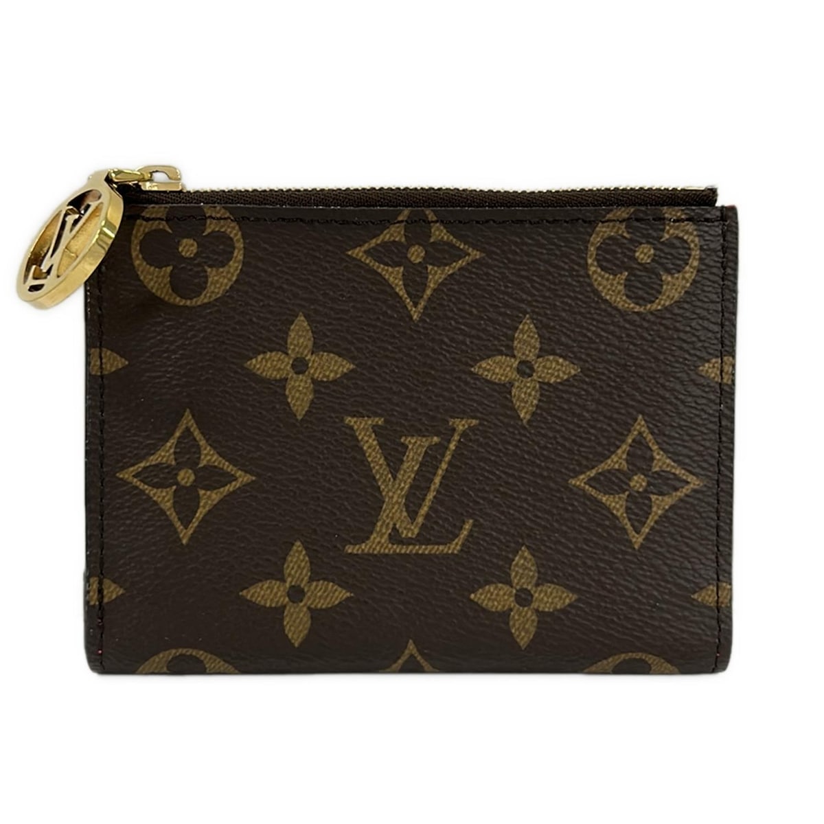 【新着】【中古】LOUIS VUITTON(ルイヴィトン) ポルトフォイユリサ 2つ折り財布 グレナード