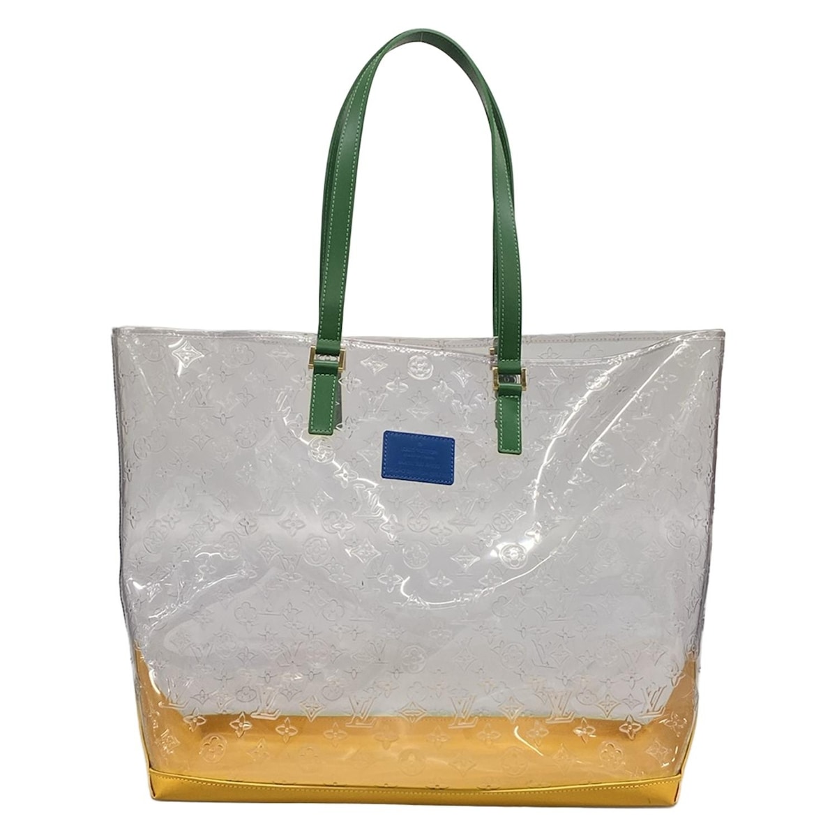 【中古】LOUIS VUITTON(ルイヴィトン) カバ・ブラジル トートバッグ クリア