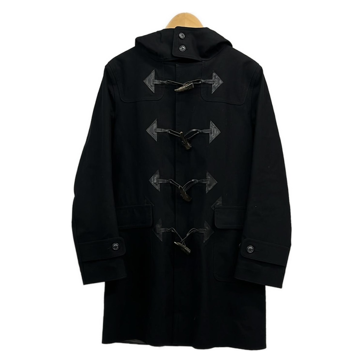 【新着】【中古】MACKINTOSH(マッキントッシュ) ダッフルコート 長袖/IO4/フード着脱不可/春/秋 黒