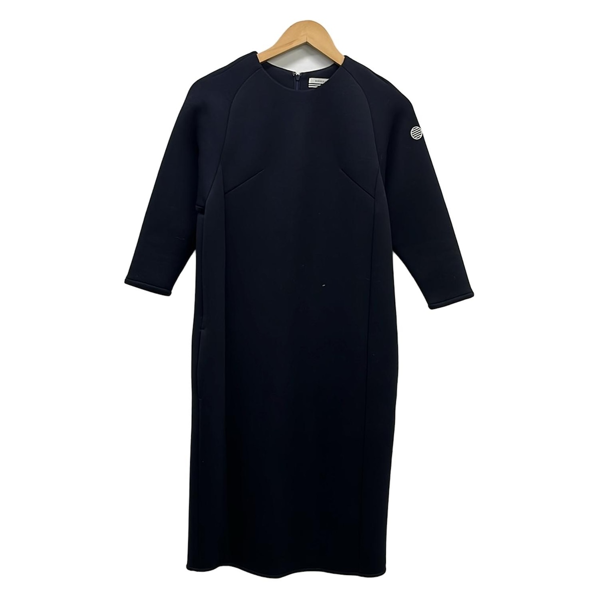 【中古】BORDERS at BALCONY(ボーダーズアットバルコニー) ワンピース 長袖/ロング ダークネイビー