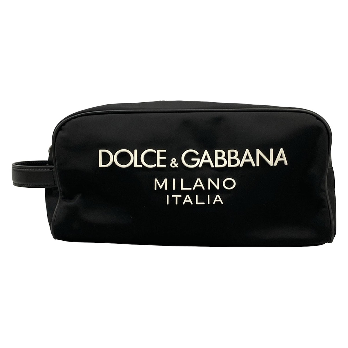 【新着】【中古】DOLCE\u0026GABBANA(ドルチェアンドガッバーナ) 二番め御徒面子 黒×白 なめし革